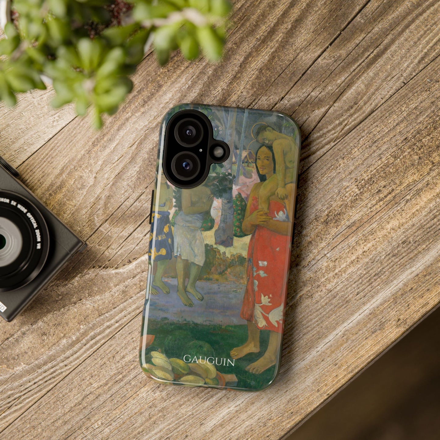 Tough Phone Case for iPhone, Samsung and Google Pixel - Gauguin, Ia Orana Maria (Hail Mary) (1891)