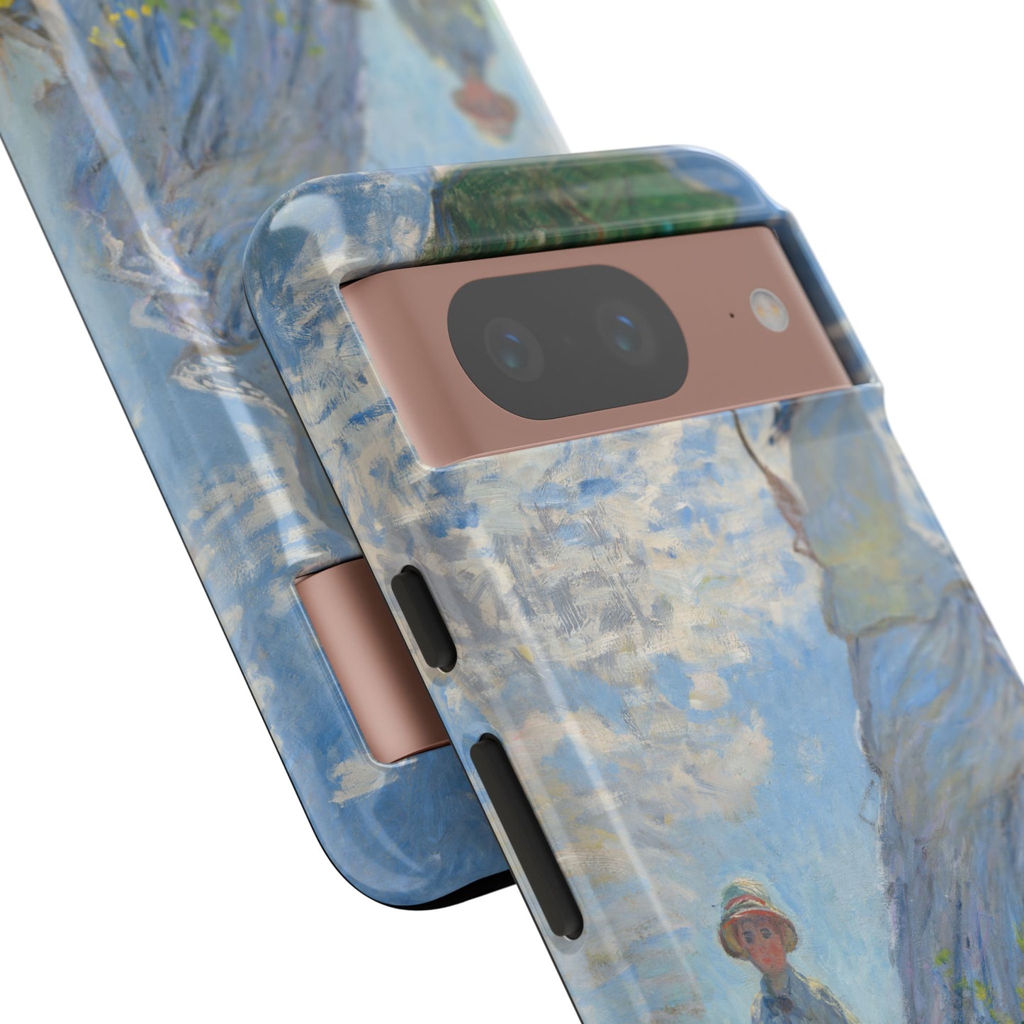Tough Phone Case for iPhone, Samsung and Google Pixel - Monet, Woman with a Parasol - Madame Monet and Her Son (1875)