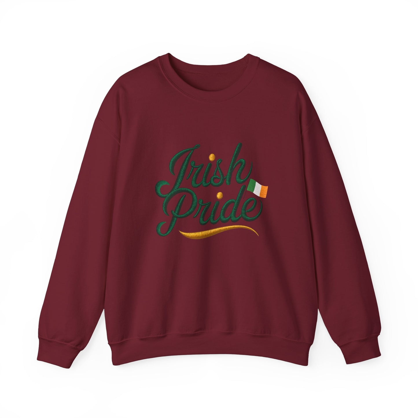 Gildan 18000 Unisex Heavy Blend™ Crewneck Sweatshirt - Irish Pride St. Patrick’s Day Design