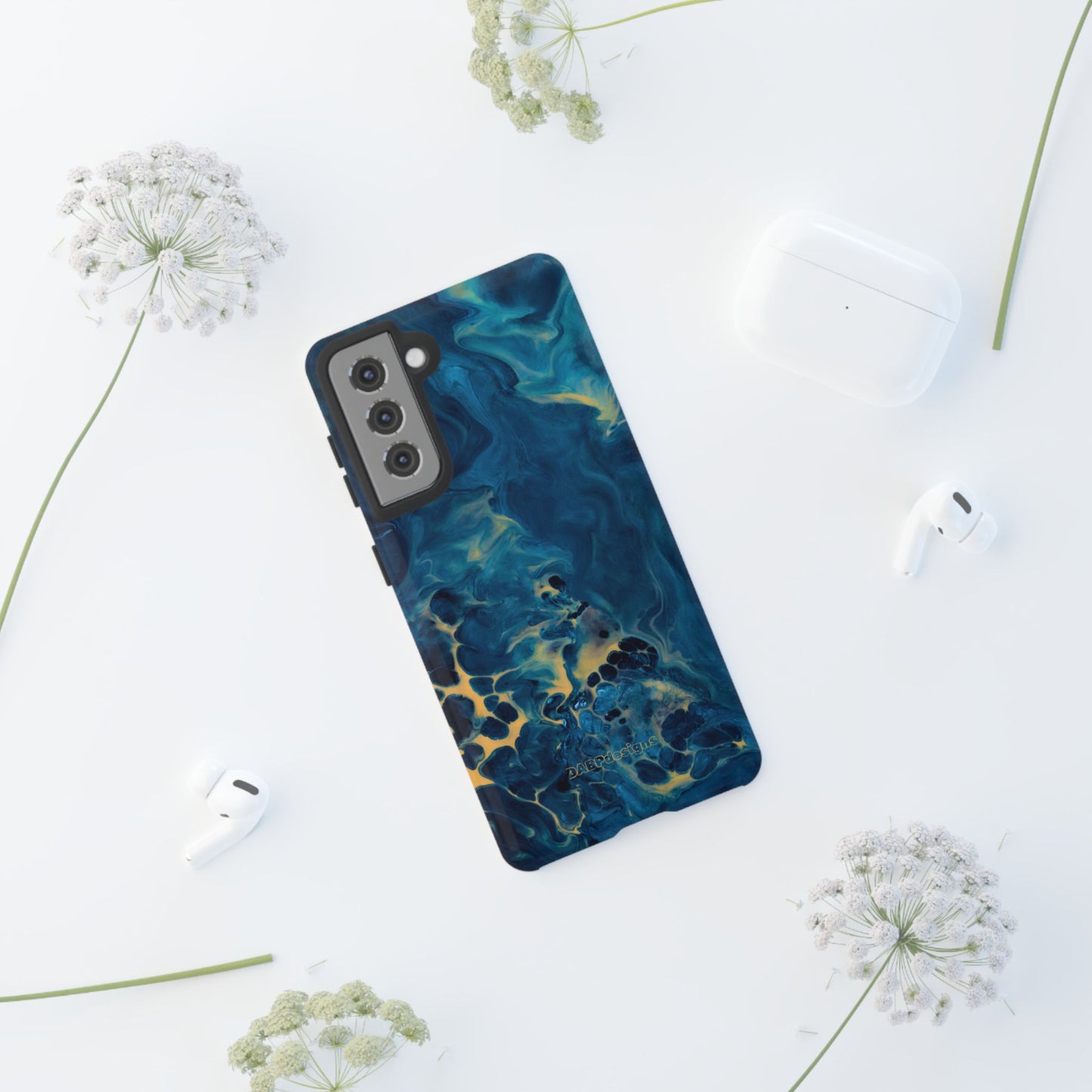 Tough Phone Case for iPhone, Samsung and Google Pixel - DABPdesigns Acrylic Abstract Design (v3)