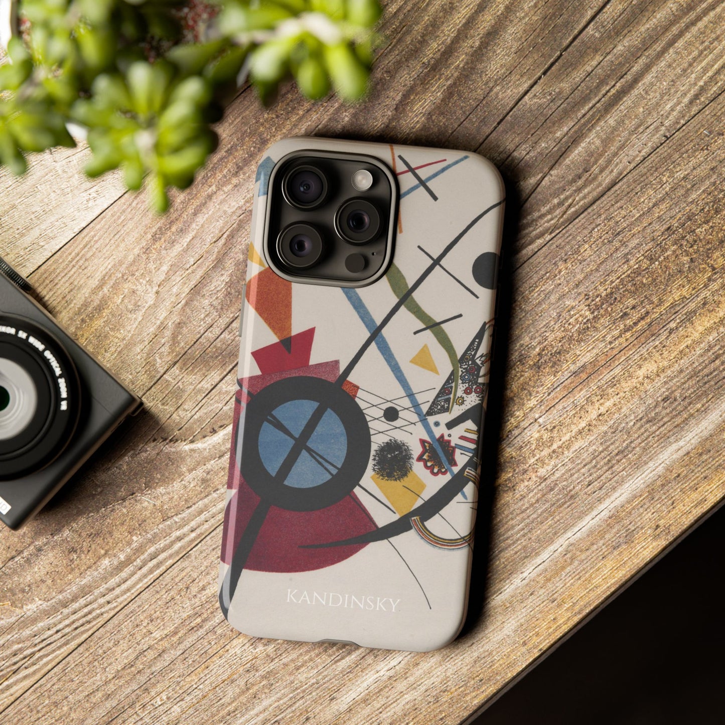 Tough Phone Case for iPhone, Samsung and Google Pixel - Kandinsky, Violett (1923)