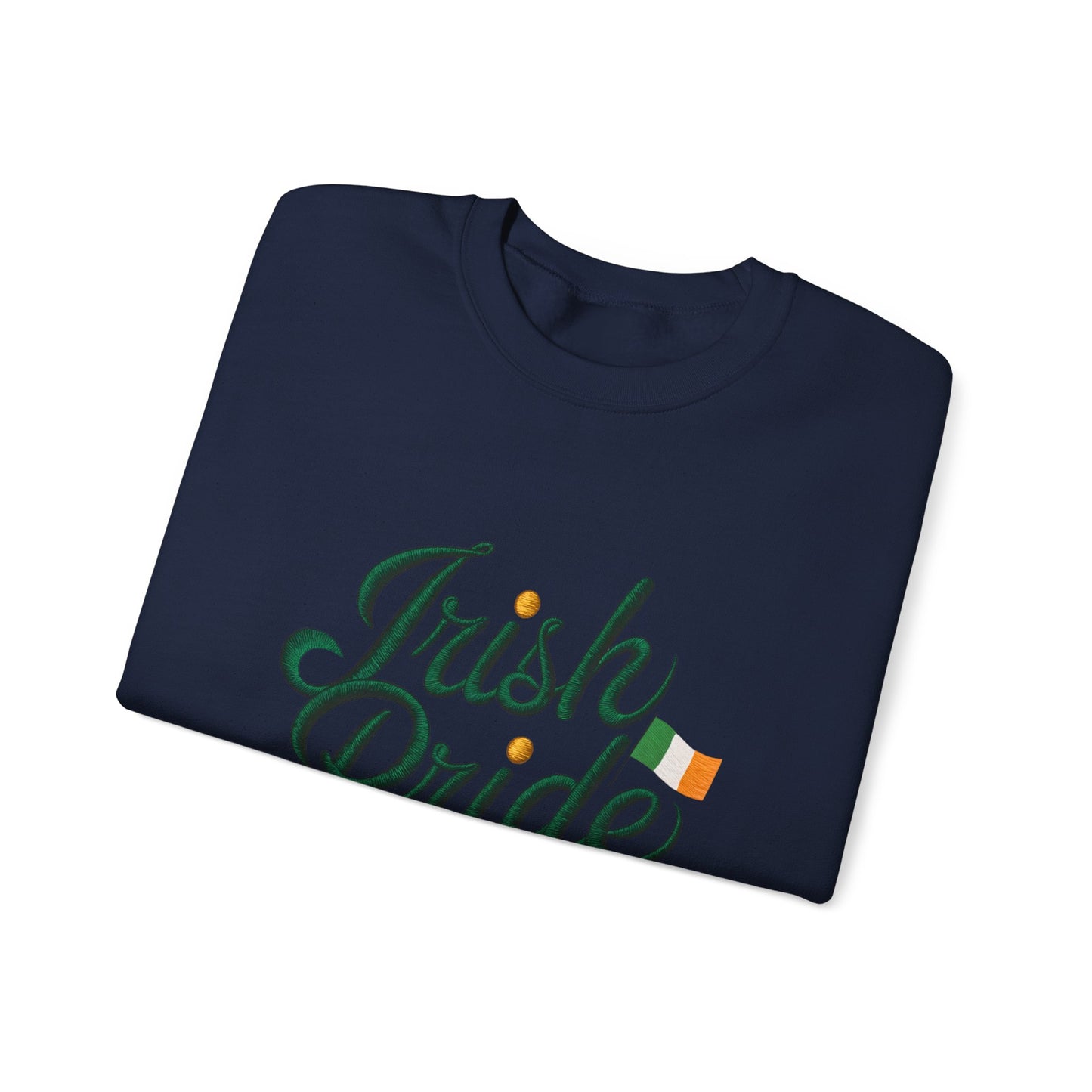 Gildan 18000 Unisex Heavy Blend™ Crewneck Sweatshirt - Irish Pride St. Patrick’s Day Design