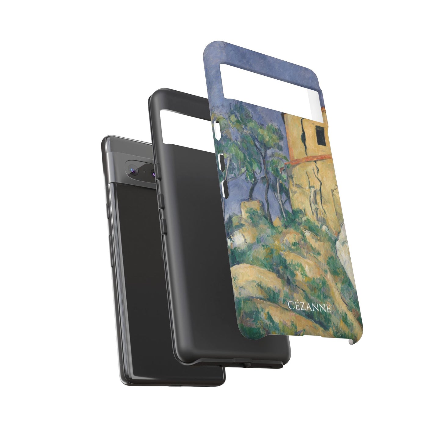 Tough Phone Case for iPhone, Samsung and Google Pixel - Cézanne, House with the Cracked Walls (1892-94)