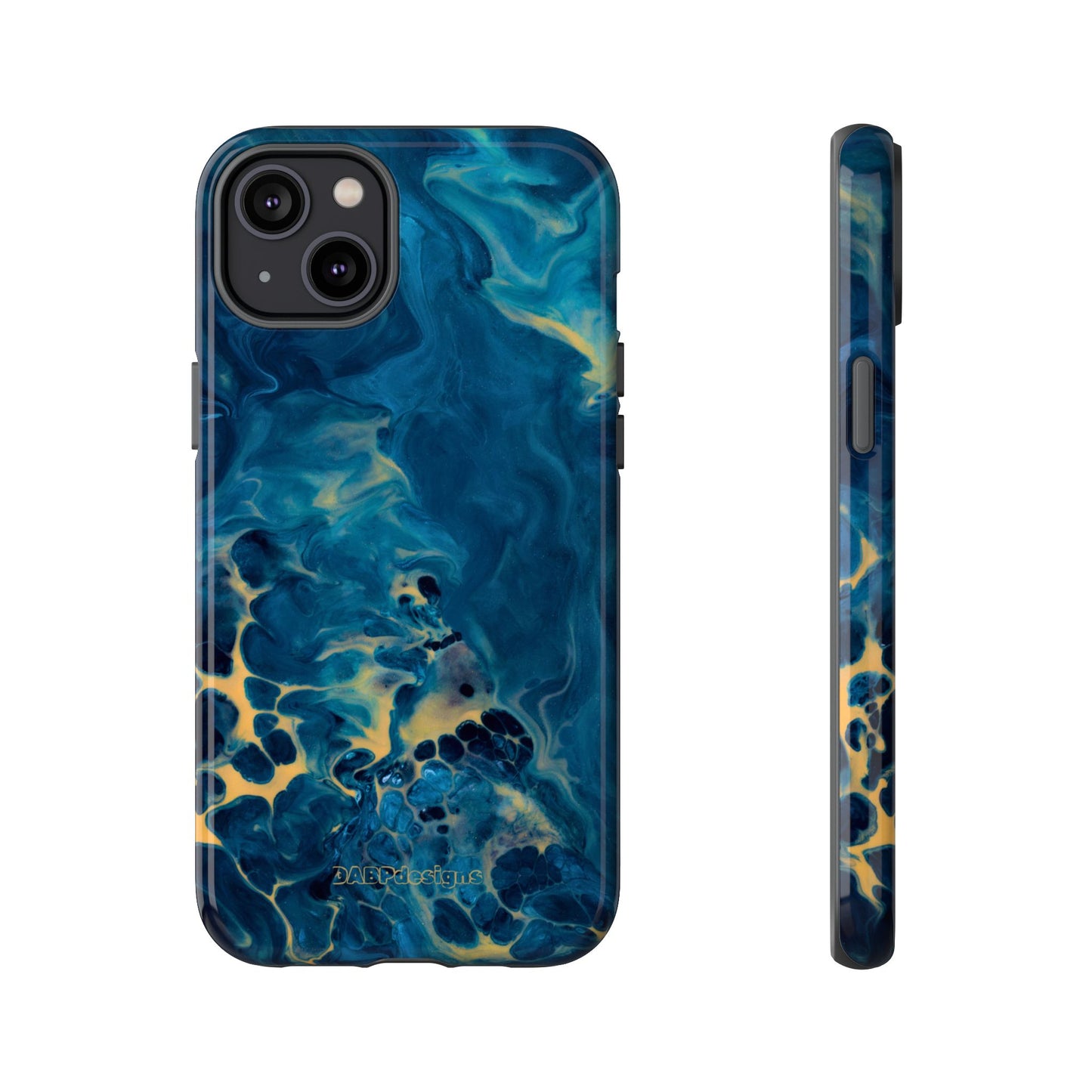 Tough Phone Case for iPhone, Samsung and Google Pixel - DABPdesigns Acrylic Abstract Design (v3)