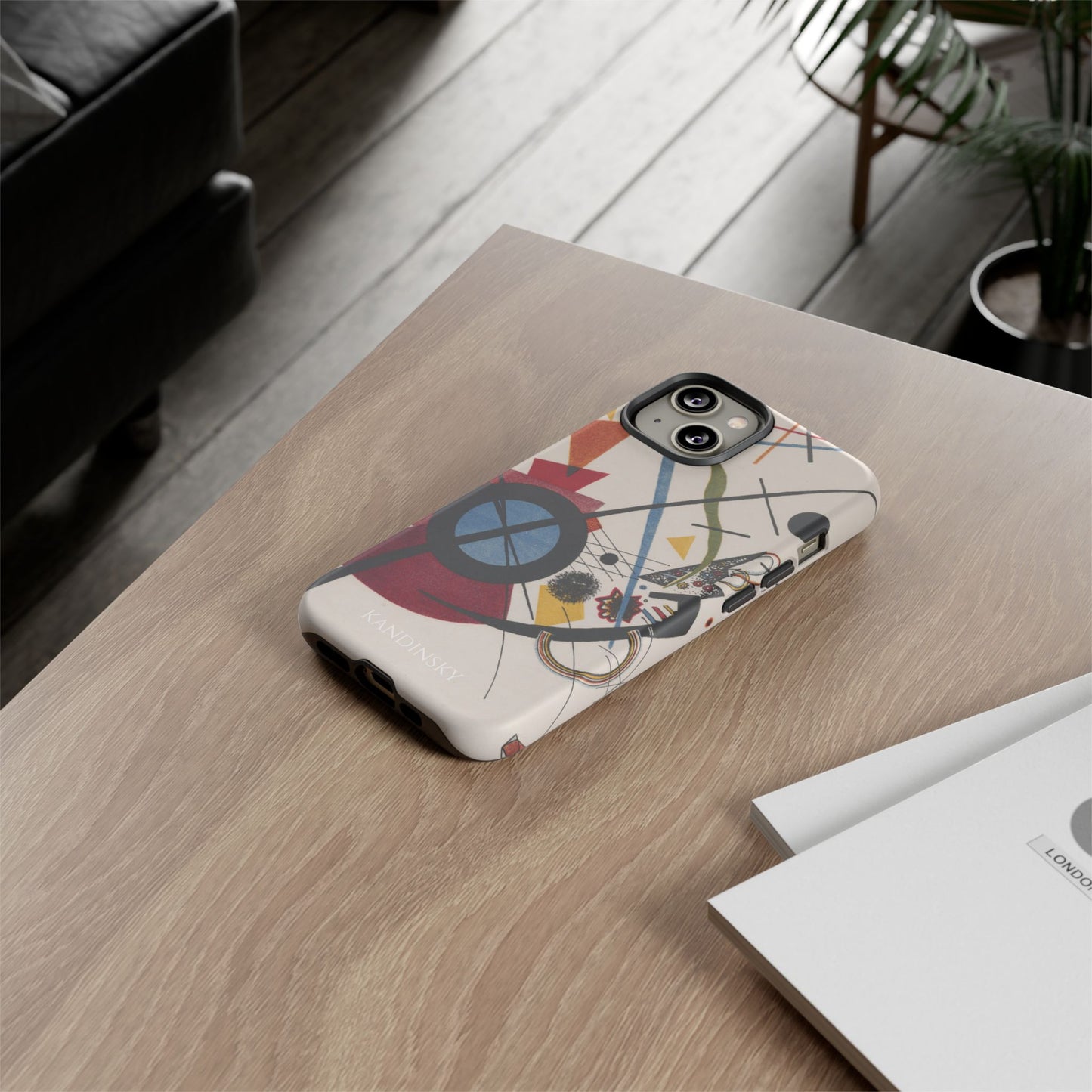 Tough Phone Case for iPhone, Samsung and Google Pixel - Kandinsky, Violett (1923)