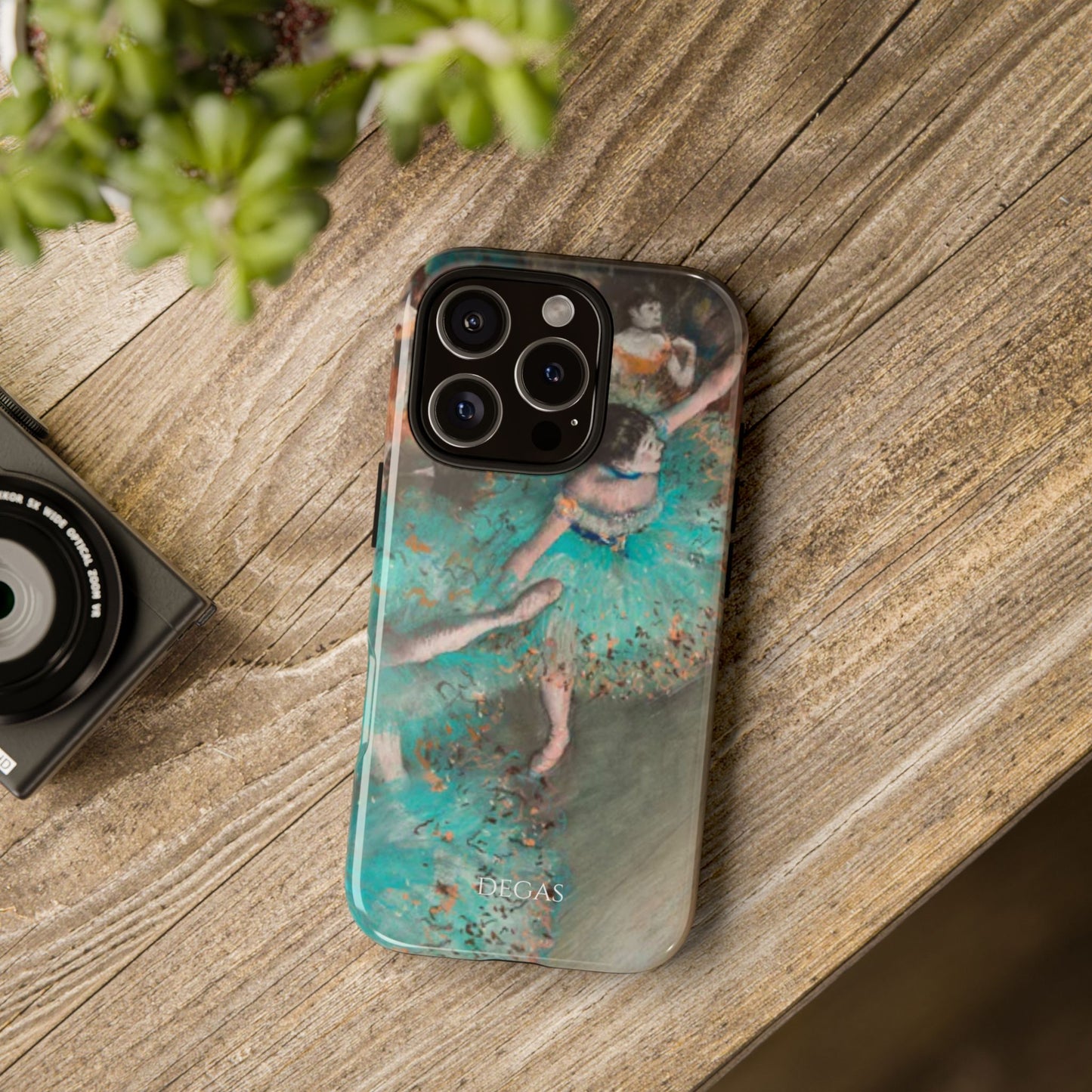 Tough Phone Case for iPhone, Samsung and Google Pixel - Degas, The Green Dancer (1877-79)