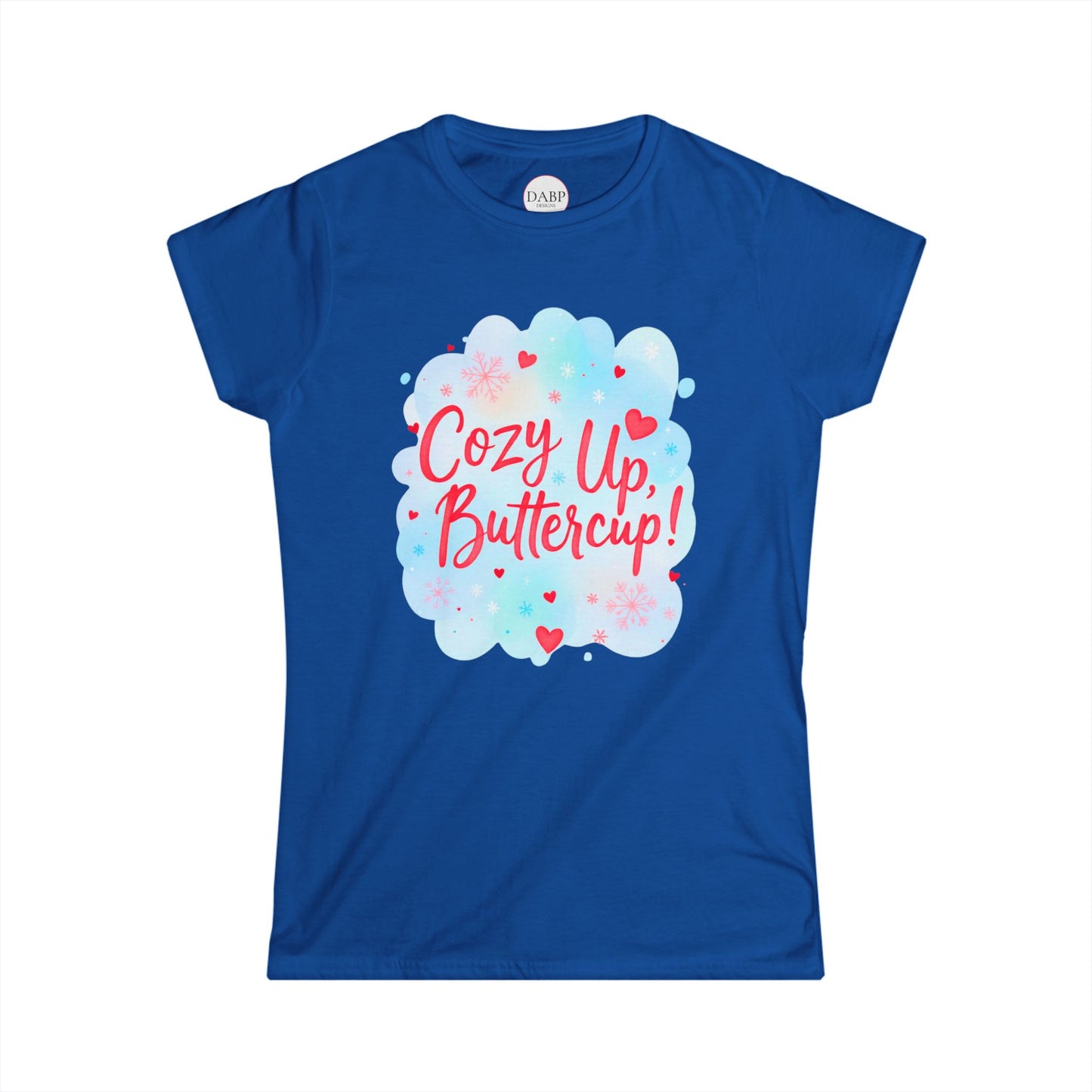 T-shirt doux pour femme Cozy Up Buttercup