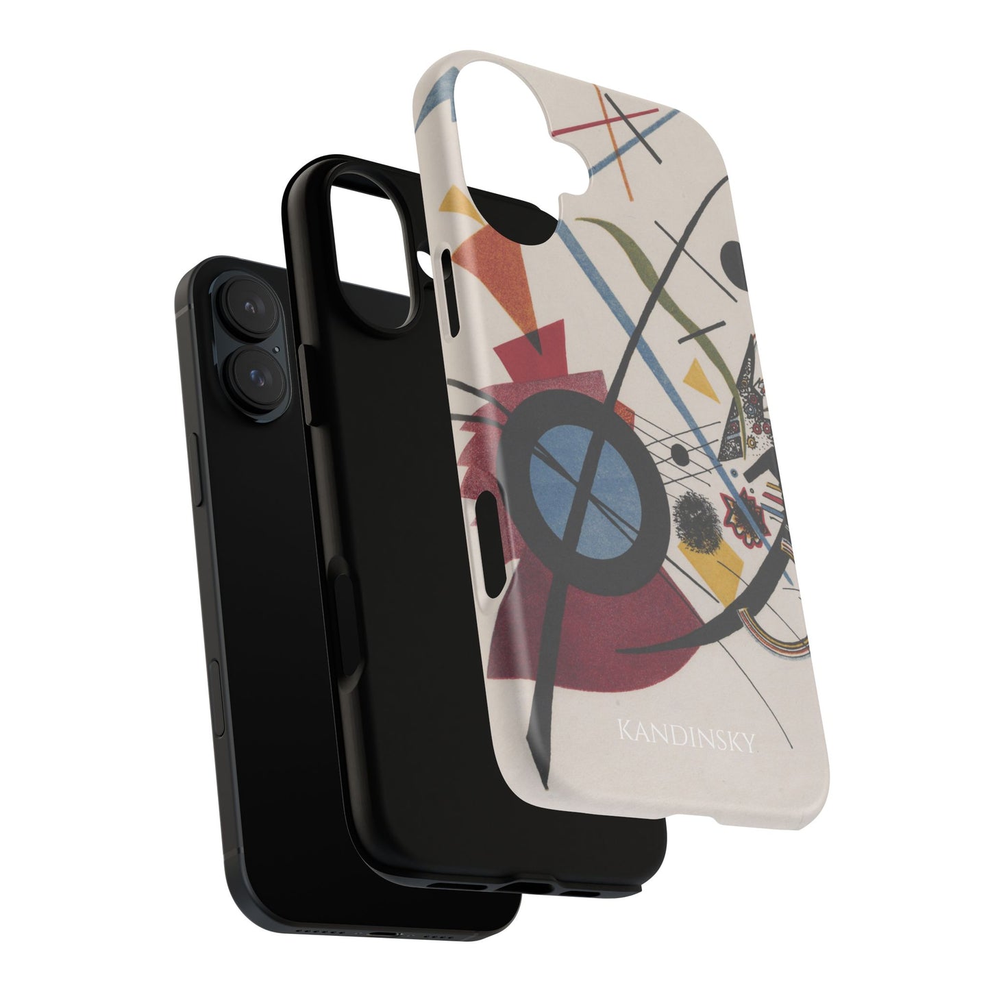 Tough Phone Case for iPhone, Samsung and Google Pixel - Kandinsky, Violett (1923)