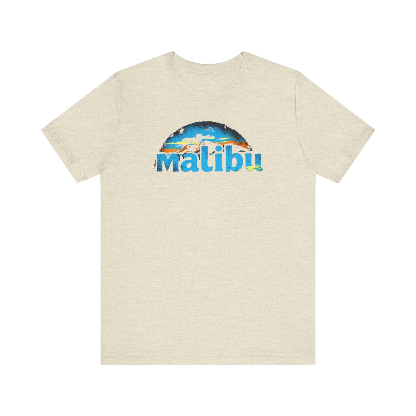 Bella+Canvas · 3001 Unisex Jersey Short Sleeve Tee - Malibu Coastal Vibes (v3)
