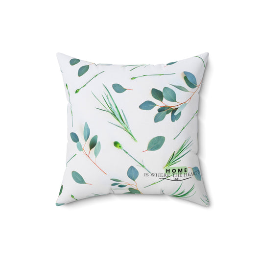 Botanical Serenity – Minimalist Nature-Inspired Design Throw Pillow
