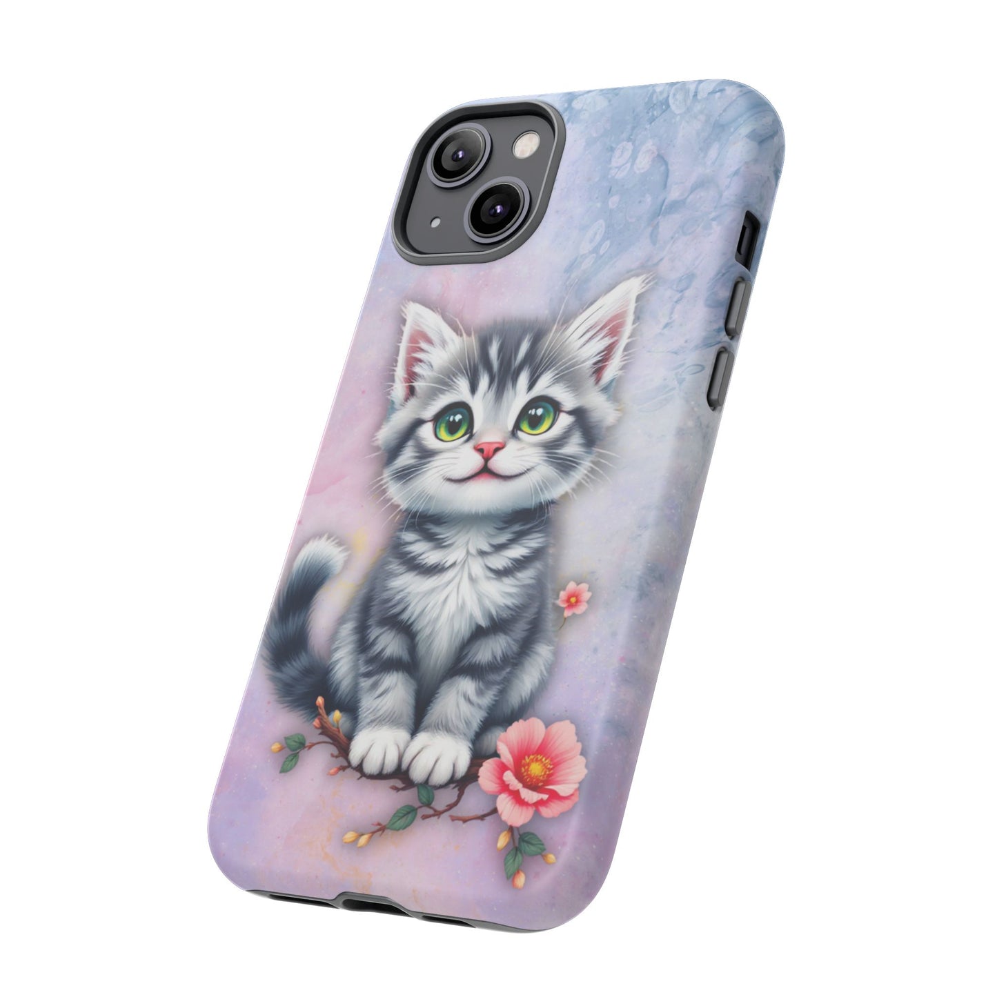 Tough Phone Case for iPhone, Samsung and Google Pixel - Dem Putty Tat Series (v1)
