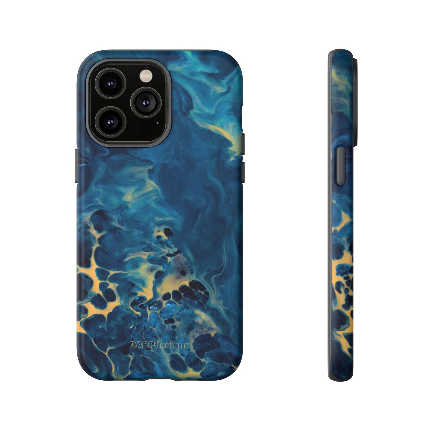 Tough Phone Case for iPhone, Samsung and Google Pixel - DABPdesigns Acrylic Abstract Design (v3)