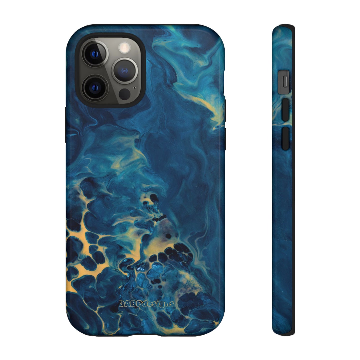 Tough Phone Case for iPhone, Samsung and Google Pixel - DABPdesigns Acrylic Abstract Design (v3)