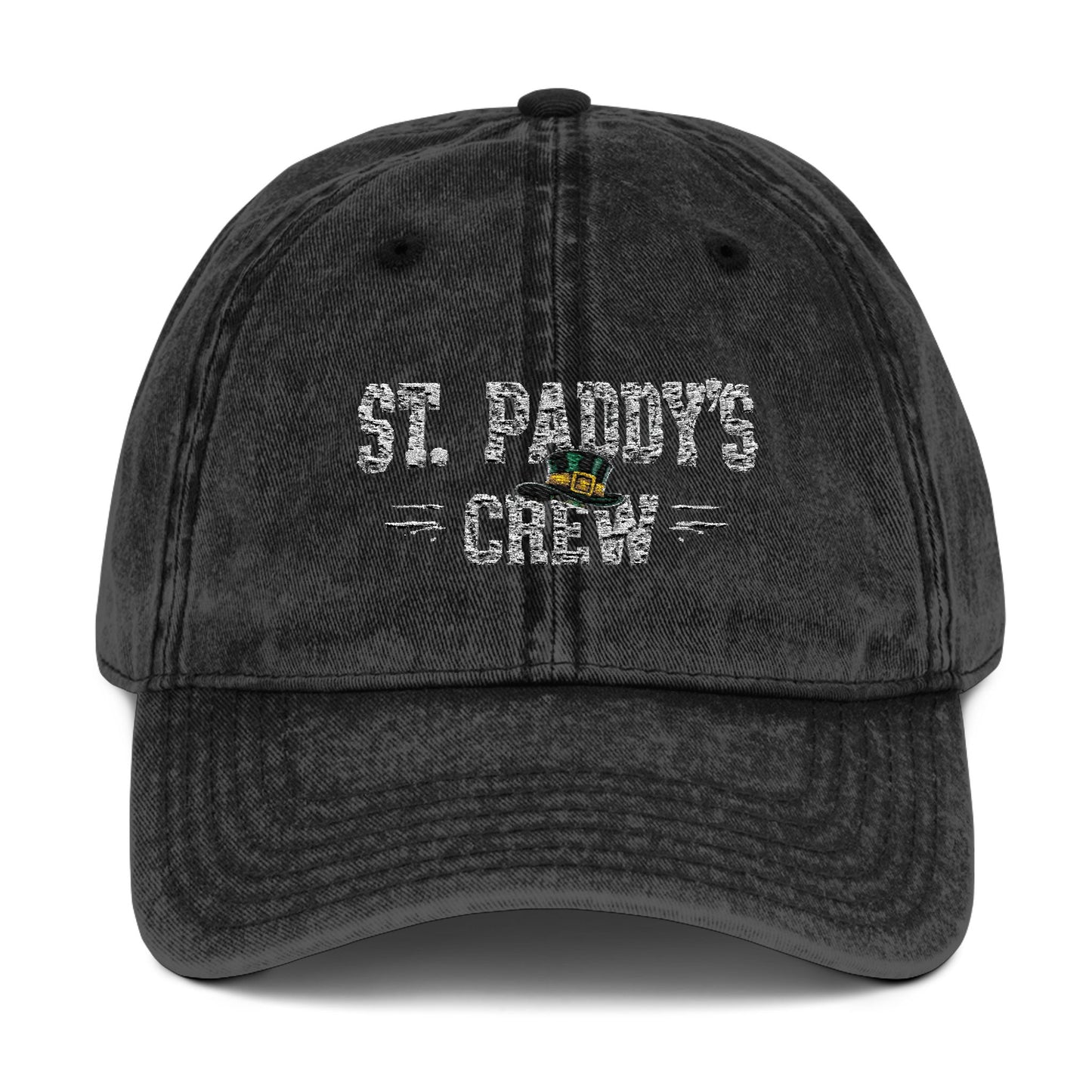 St. Paddy’s Crew Vintage Dad Hat - Embroidered for St. Patrick's Day