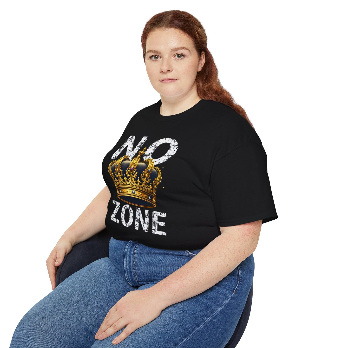 NO KINGS ZONE Graphic Tee | Streetwear T-Shirt with Royal Crown Design