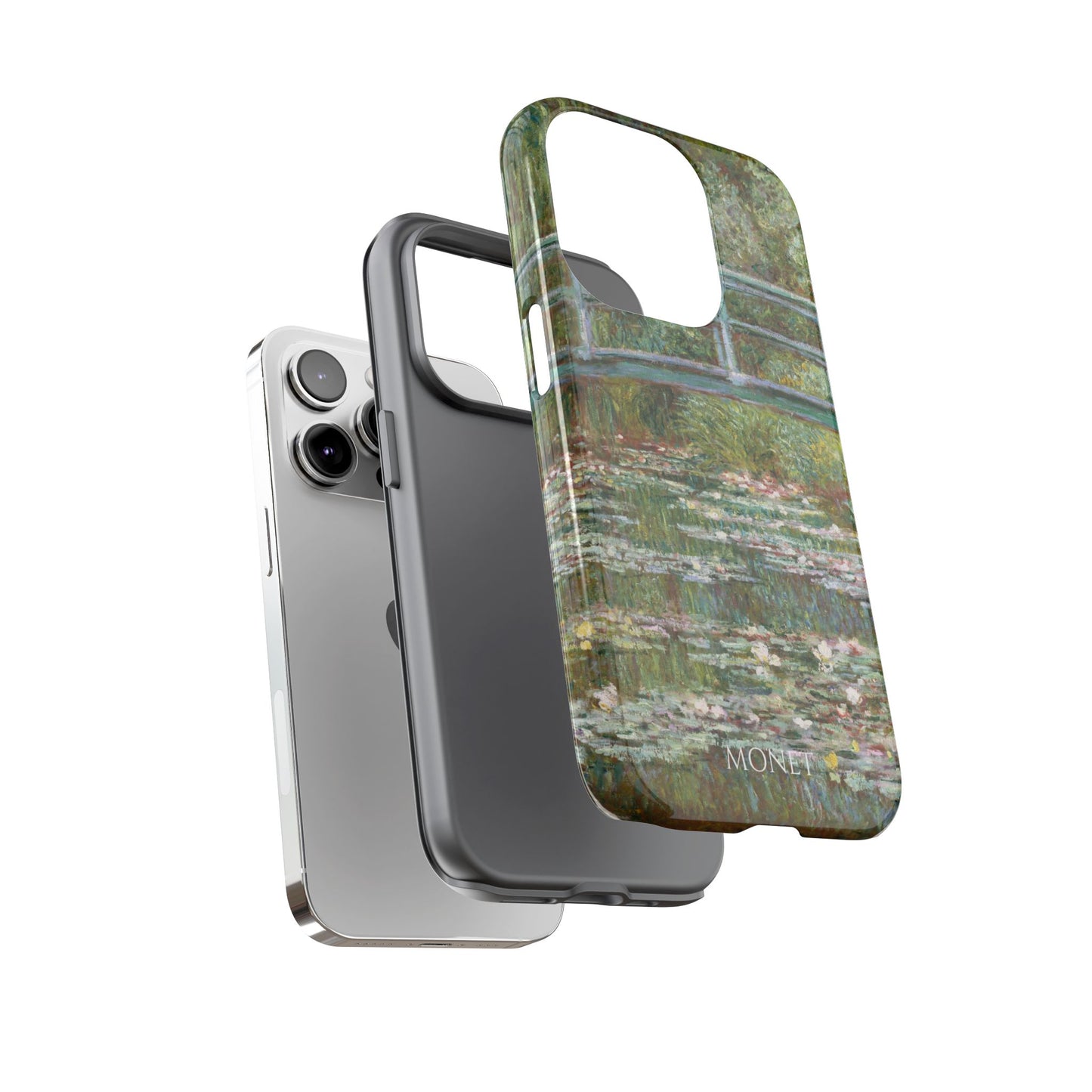 Tough Phone Case for iPhone, Samsung and Google Pixel - Monet, The Water Lily Pond (1899)
