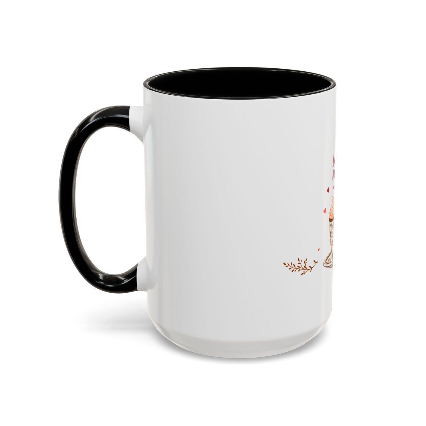 Love Brewed Just for You - Romantic Coffee Mug (11oz, 15oz)
