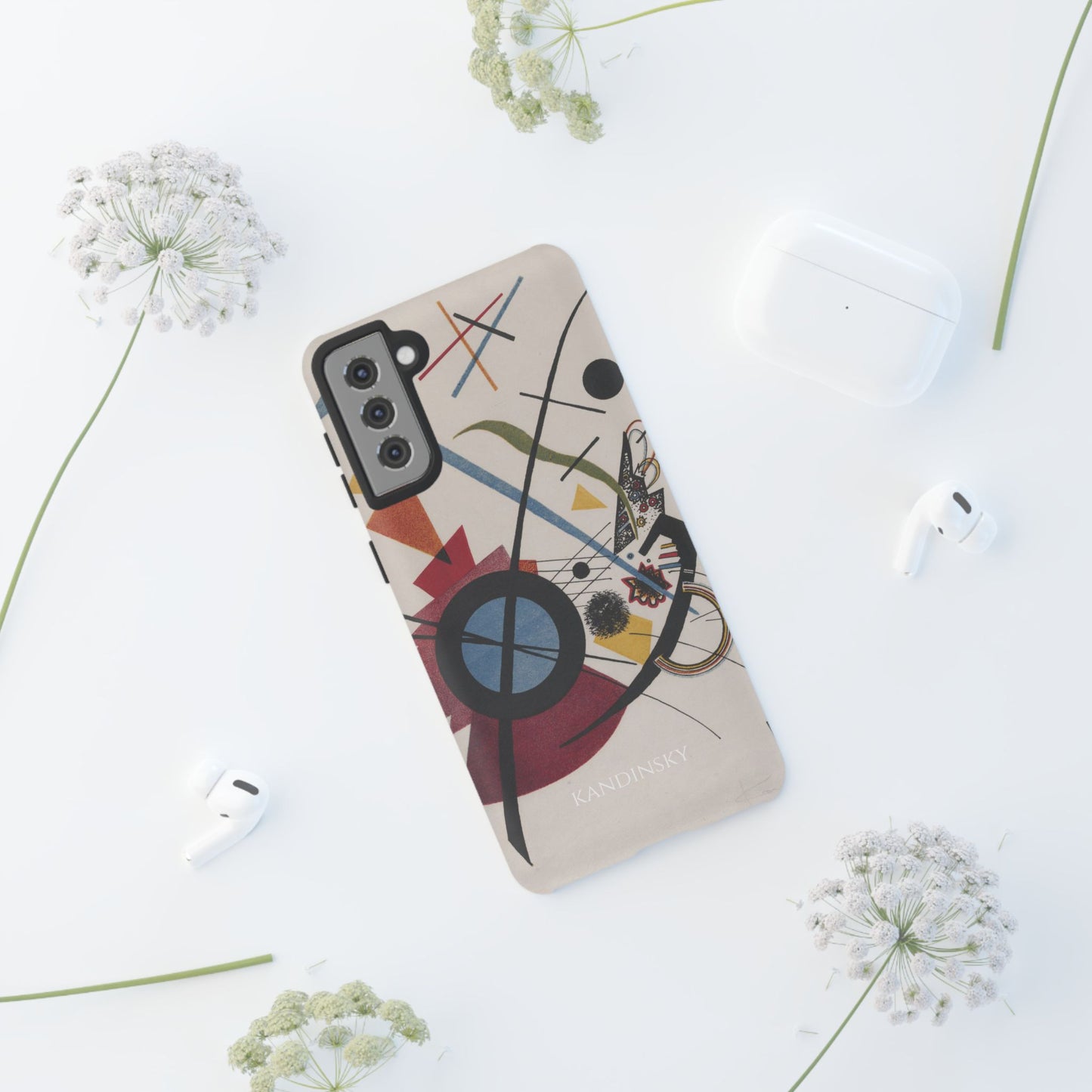 Tough Phone Case for iPhone, Samsung and Google Pixel - Kandinsky, Violett (1923)