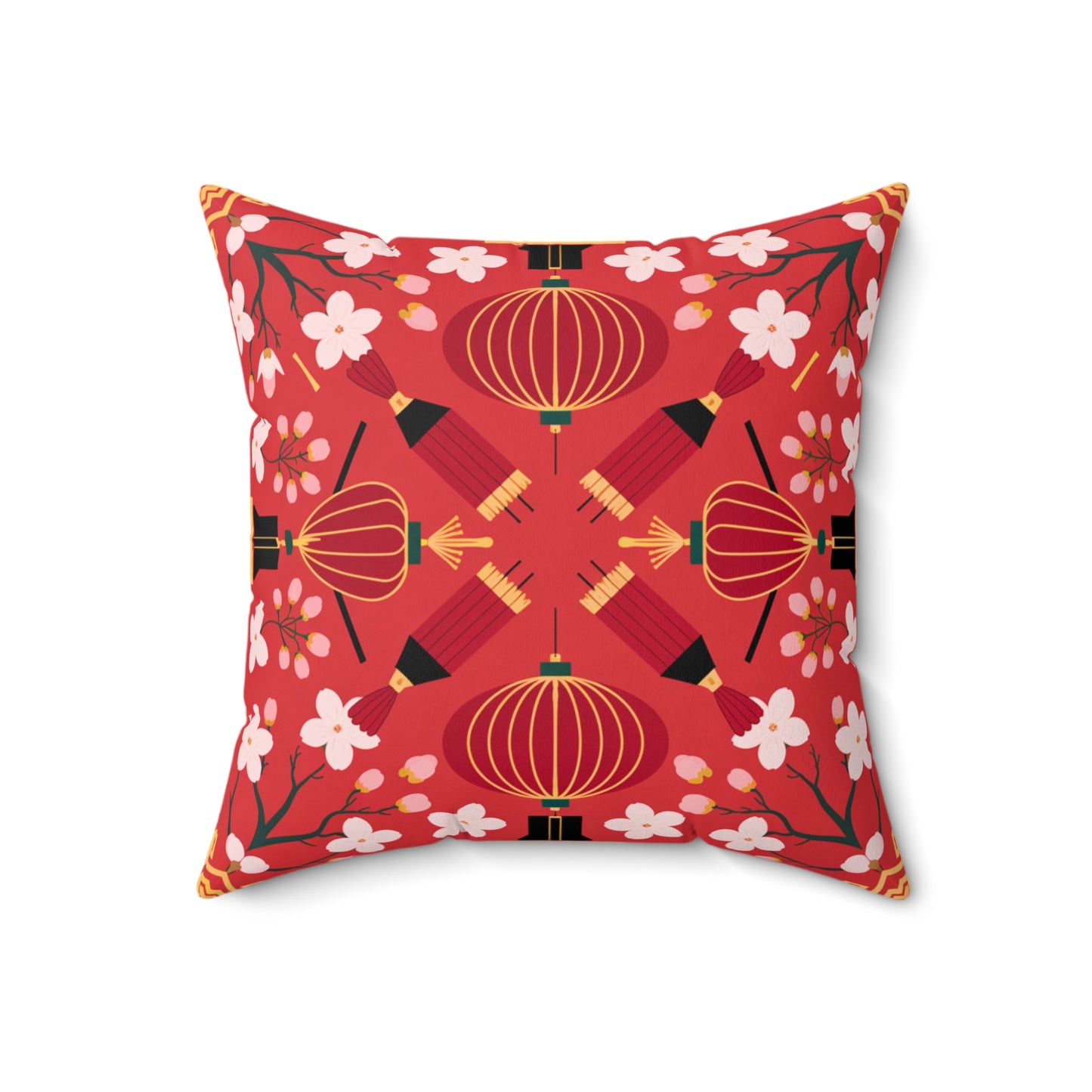 Chinese New Year Throw Pillow (v8)