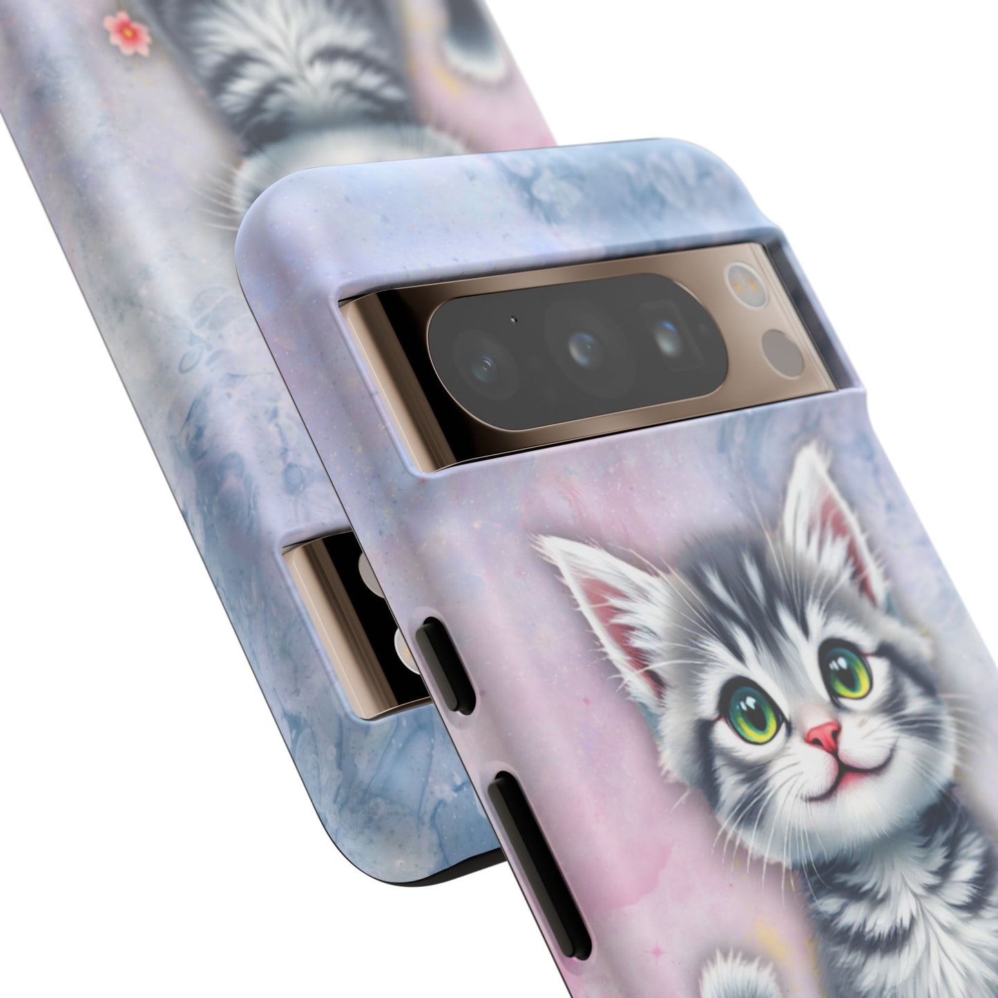 Tough Phone Case for iPhone, Samsung and Google Pixel - Dem Putty Tat Series (v1)