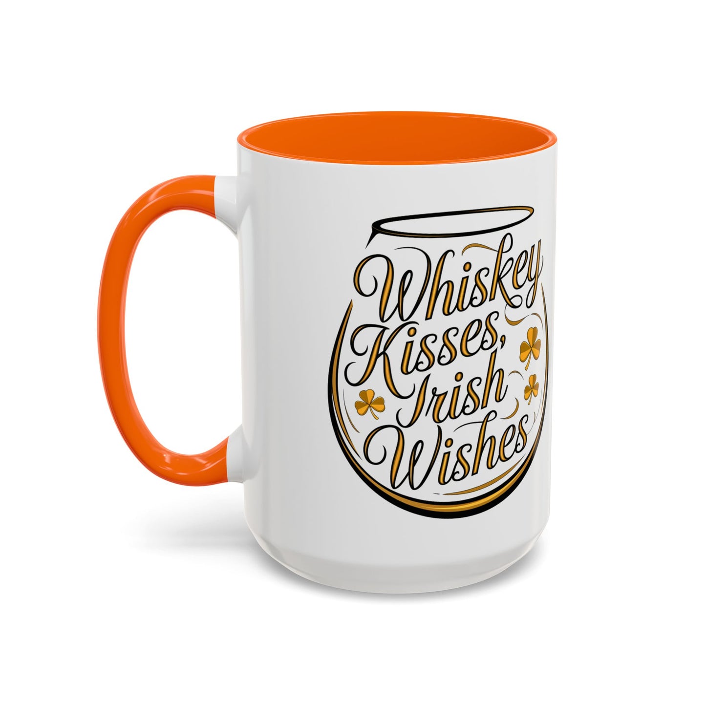 Whiskey Kisses, Irish Wishes – St. Patrick’s Day Mug (11oz, 15oz)