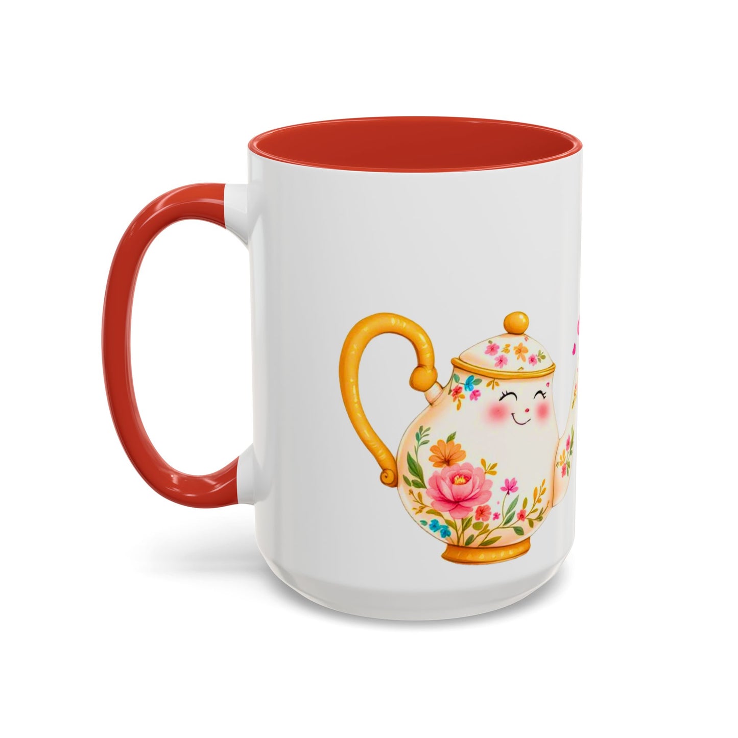 You're My Perfect Blend - Floral Accent Ceramic Mug (11oz, 15oz)