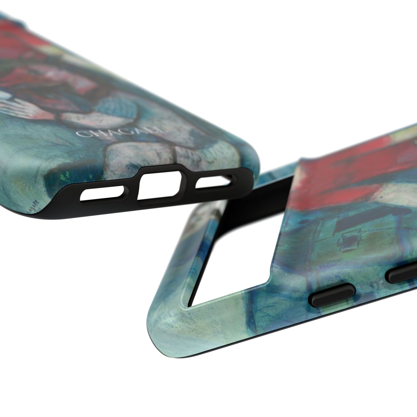 Tough Phone Case for iPhone, Samsung and Google Pixel - Chagall, The Angel and the Reader (1930)