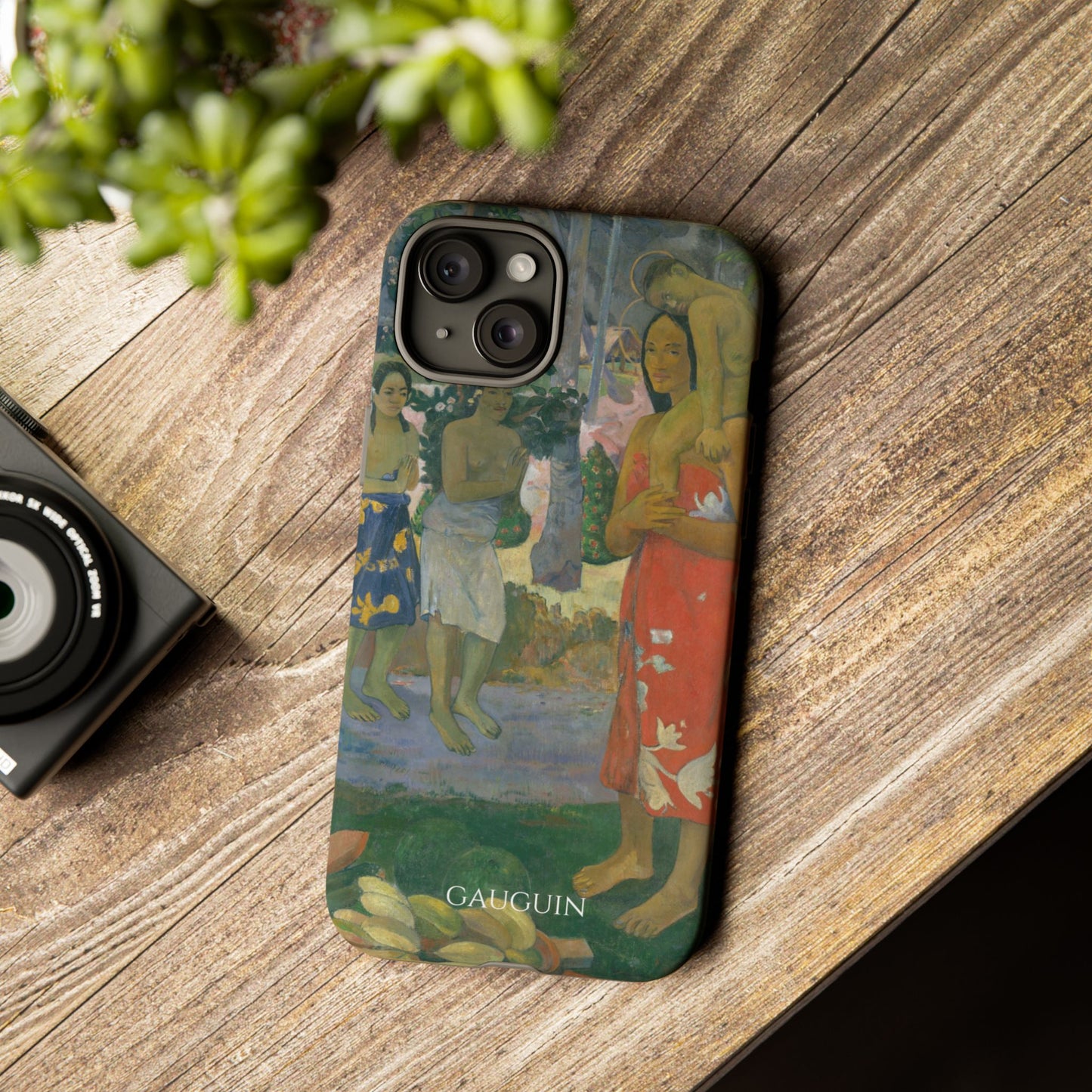Tough Phone Case for iPhone, Samsung and Google Pixel - Gauguin, Ia Orana Maria (Hail Mary) (1891)