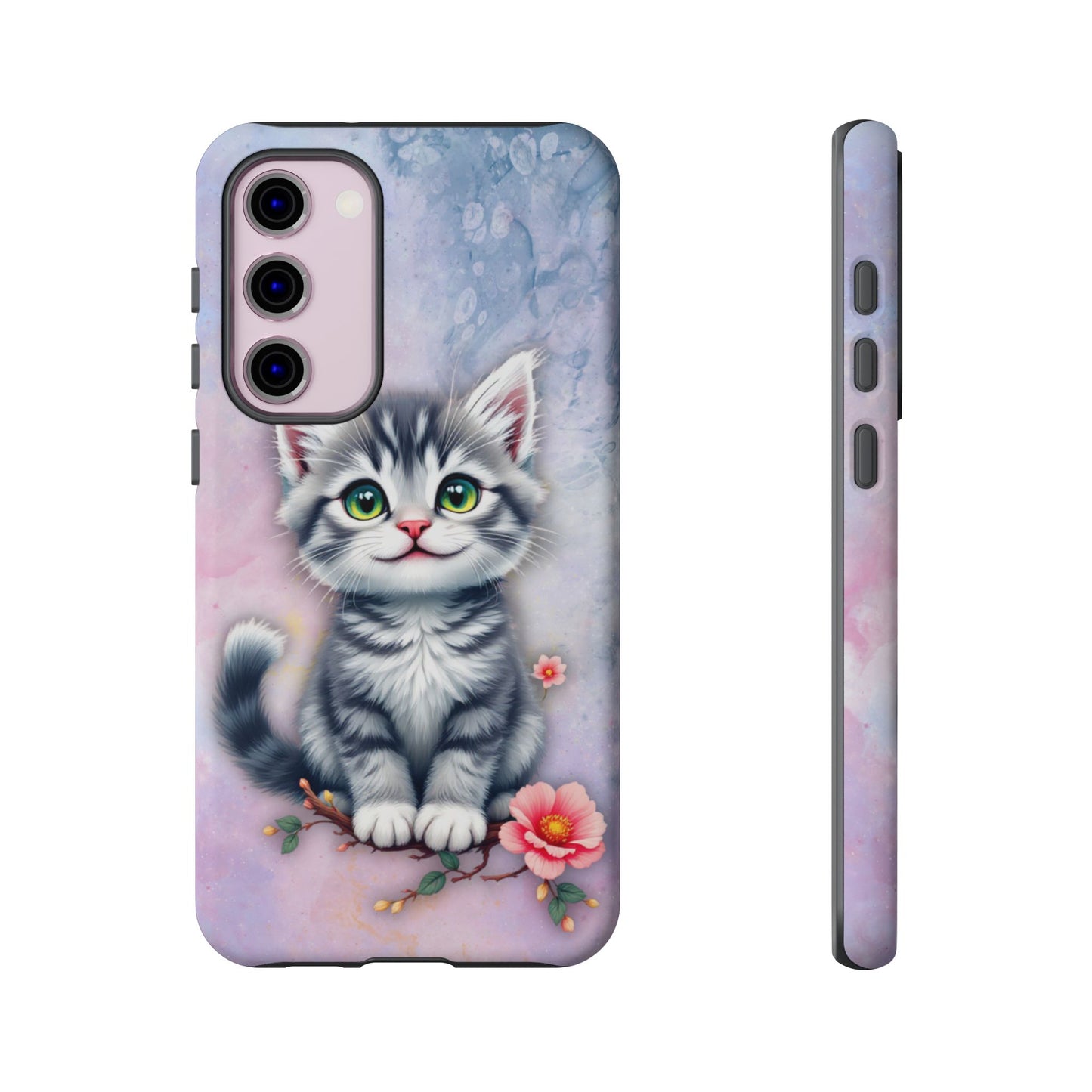 Tough Phone Case for iPhone, Samsung and Google Pixel - Dem Putty Tat Series (v1)
