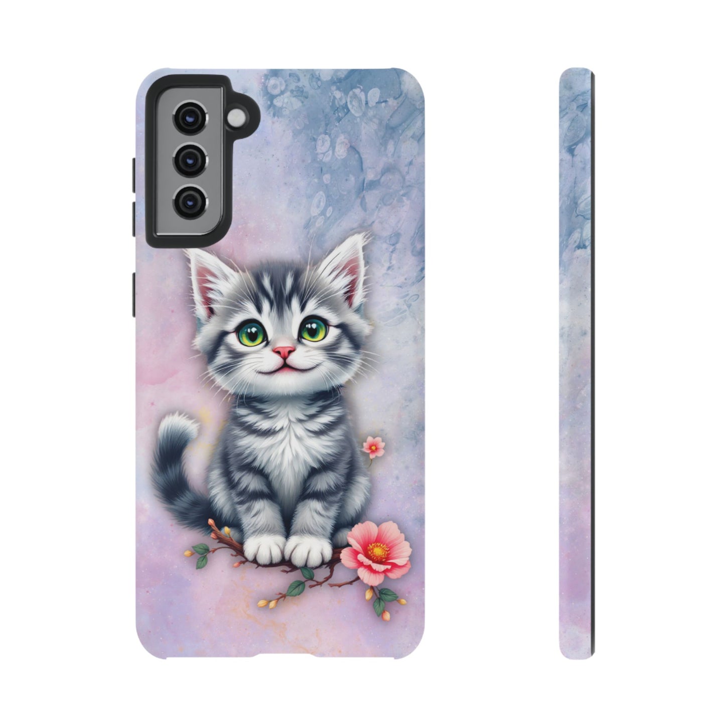 Tough Phone Case for iPhone, Samsung and Google Pixel - Dem Putty Tat Series (v1)