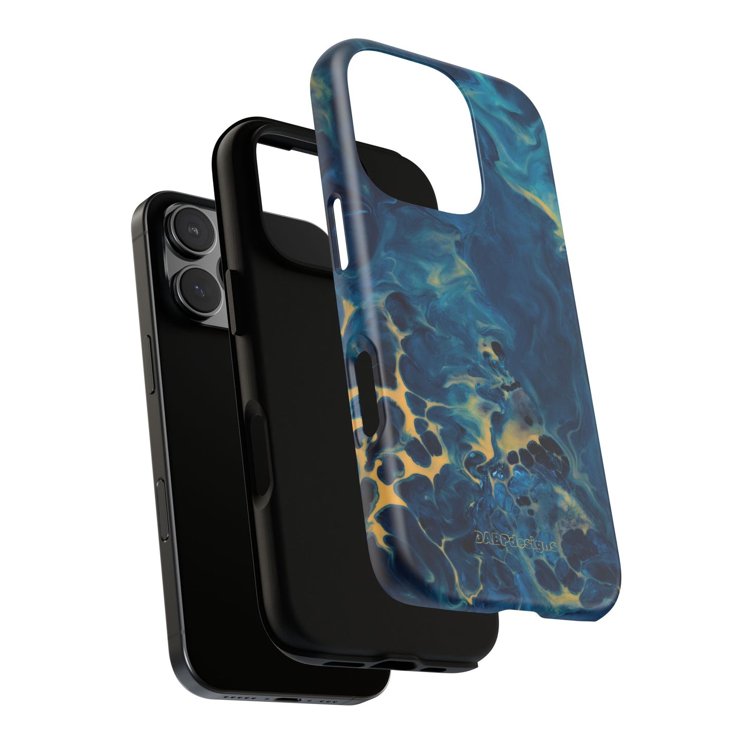Tough Phone Case for iPhone, Samsung and Google Pixel - DABPdesigns Acrylic Abstract Design (v3)
