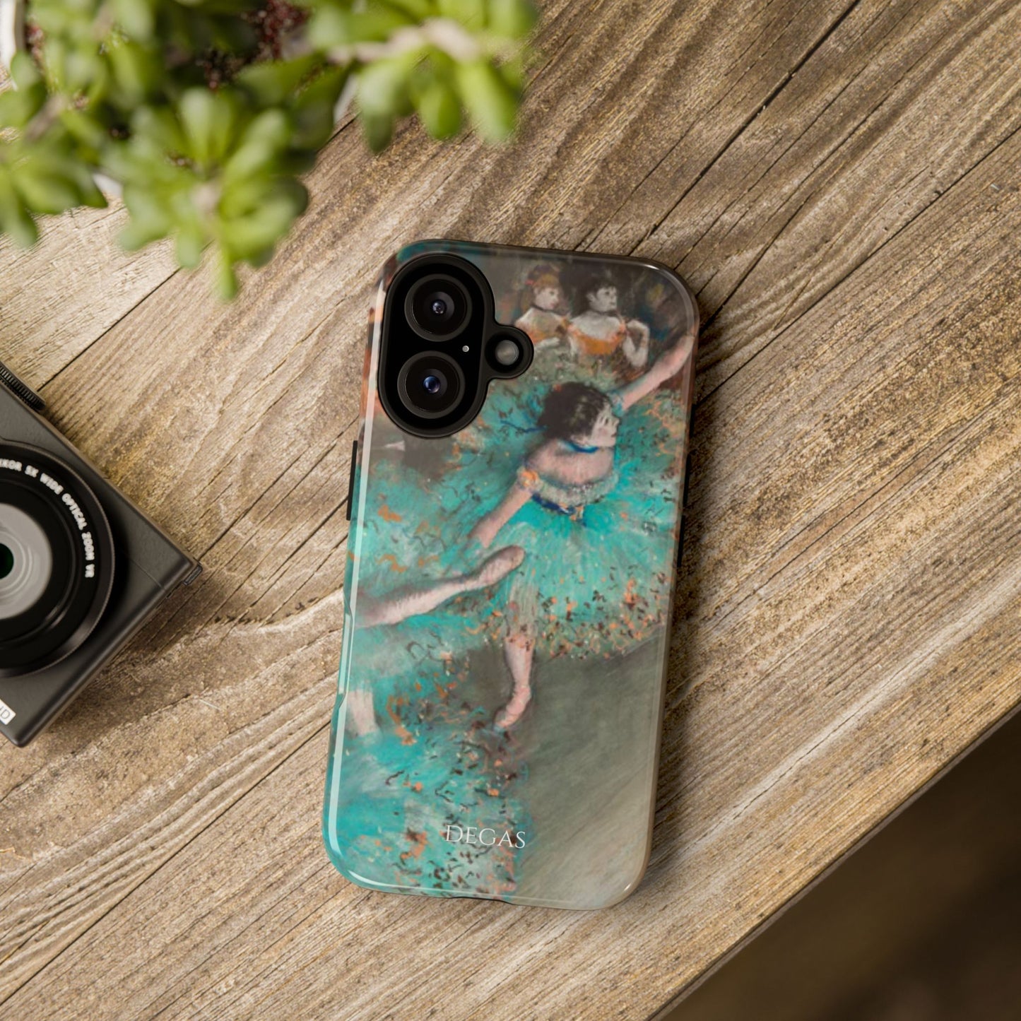 Tough Phone Case for iPhone, Samsung and Google Pixel - Degas, The Green Dancer (1877-79)