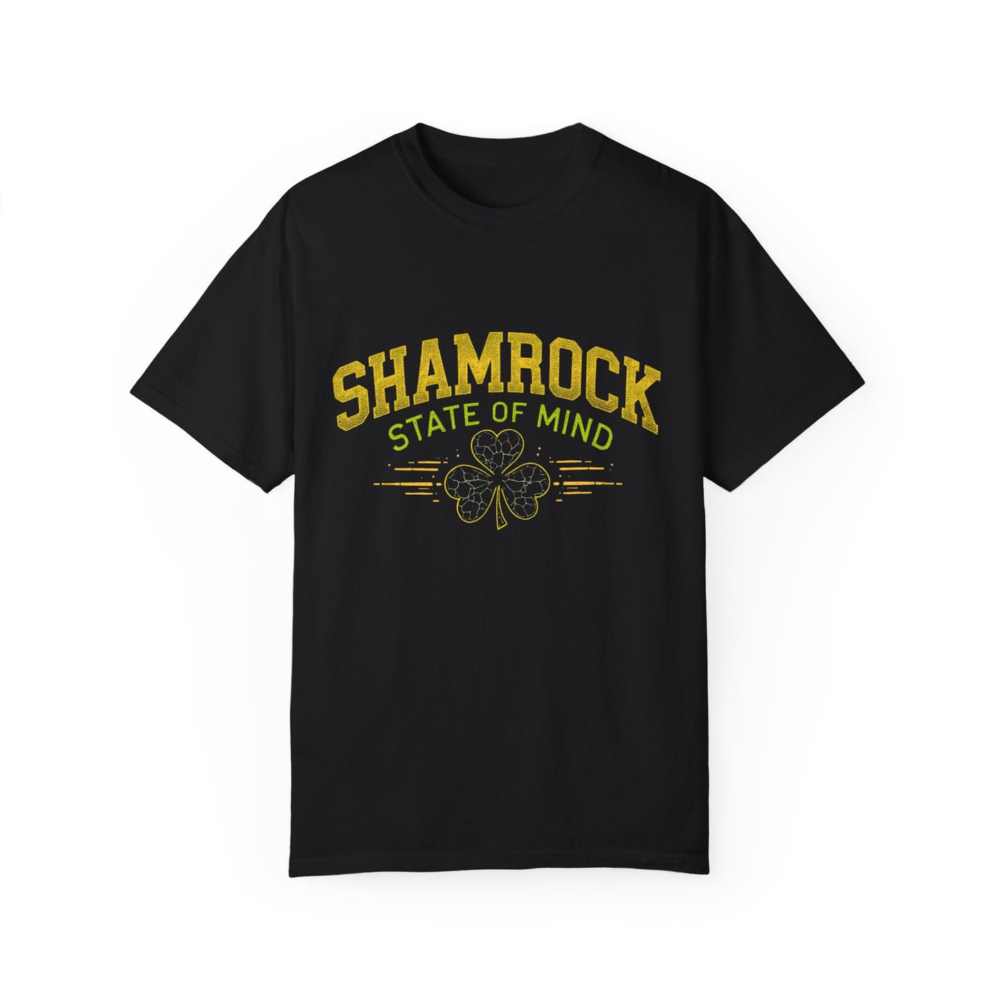 Comfort Colors 1717 Unisex Garment-Dyed T-shirt - Shamrock State of Mind St. Patrick’s Day Design