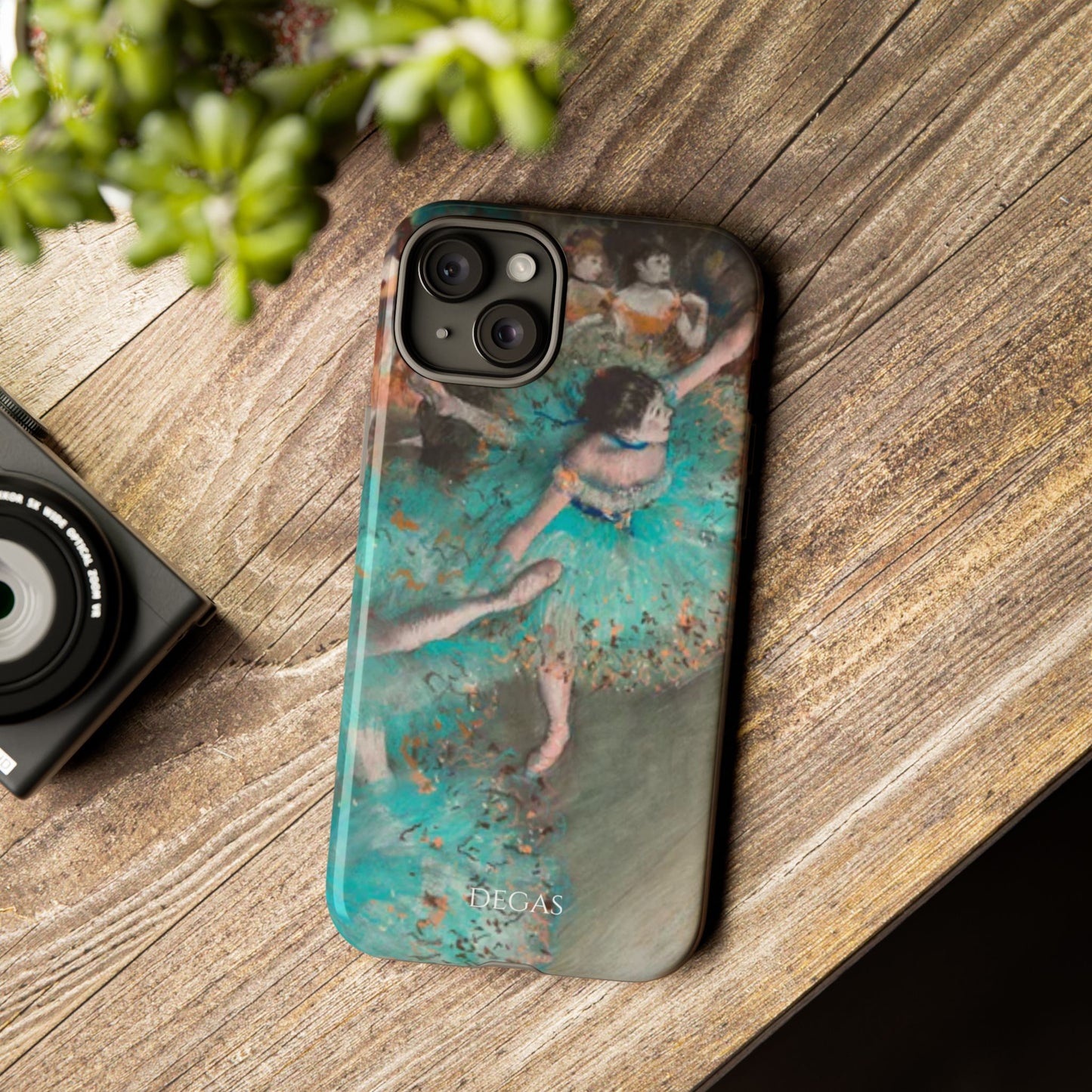 Tough Phone Case for iPhone, Samsung and Google Pixel - Degas, The Green Dancer (1877-79)