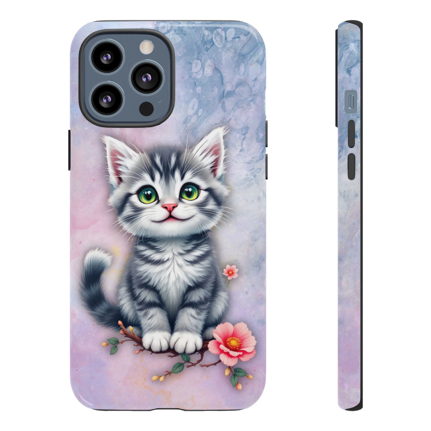 Tough Phone Case for iPhone, Samsung and Google Pixel - Dem Putty Tat Series (v1)