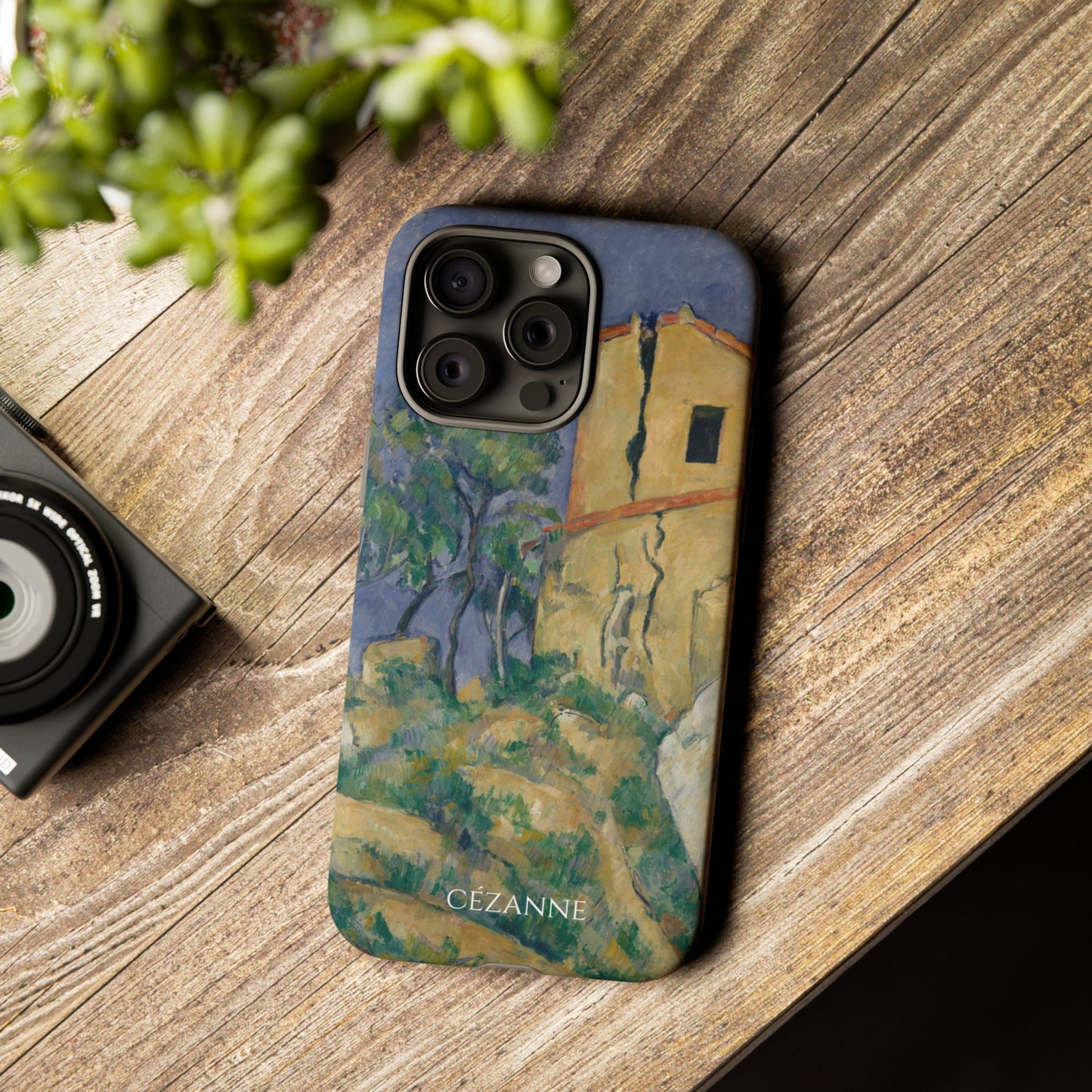 Tough Phone Case for iPhone, Samsung and Google Pixel - Cézanne, House with the Cracked Walls (1892-94)