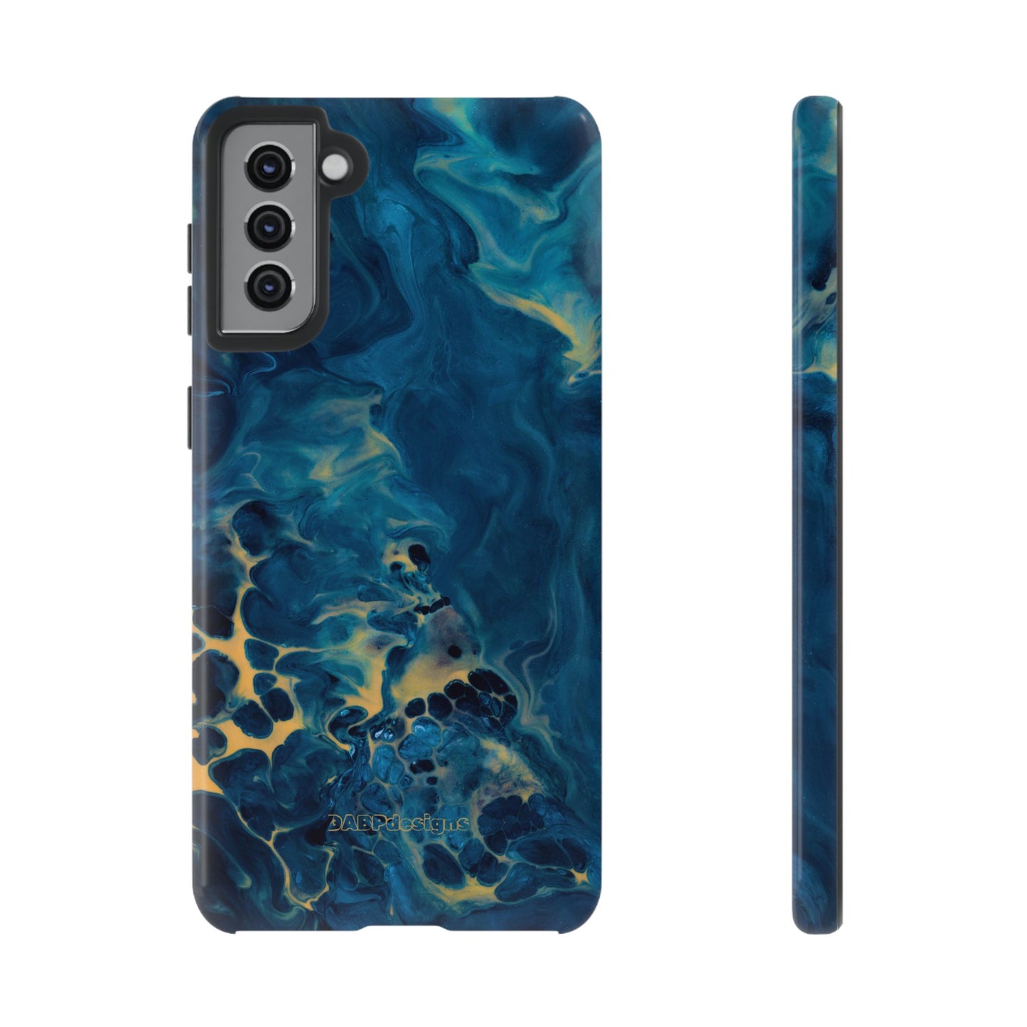 Tough Phone Case for iPhone, Samsung and Google Pixel - DABPdesigns Acrylic Abstract Design (v3)