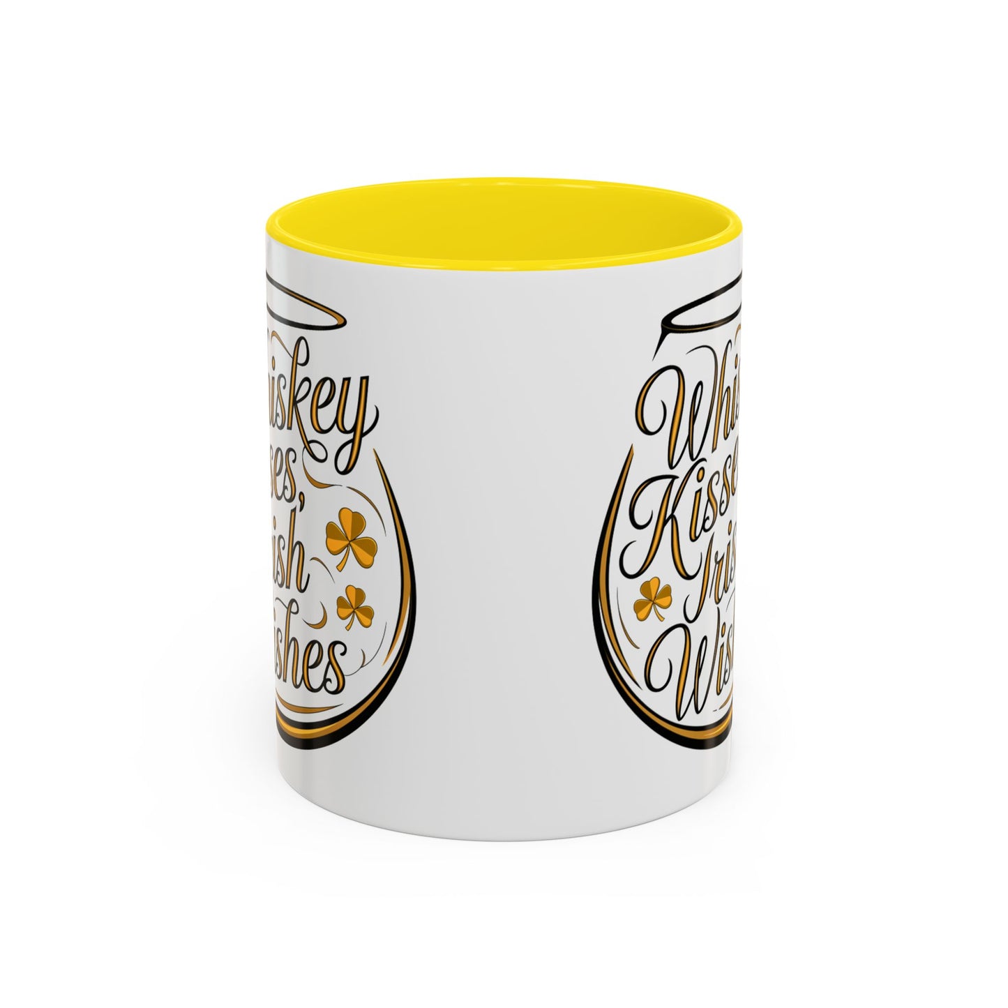 Whiskey Kisses, Irish Wishes – St. Patrick’s Day Mug (11oz, 15oz)
