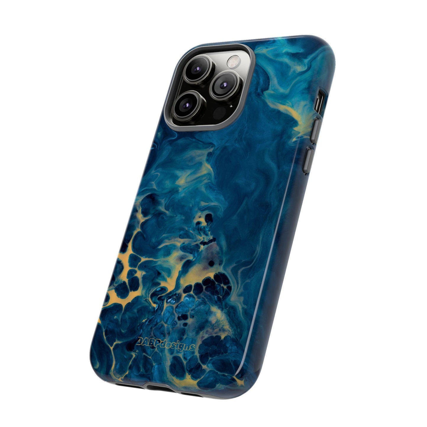 Tough Phone Case for iPhone, Samsung and Google Pixel - DABPdesigns Acrylic Abstract Design (v3)