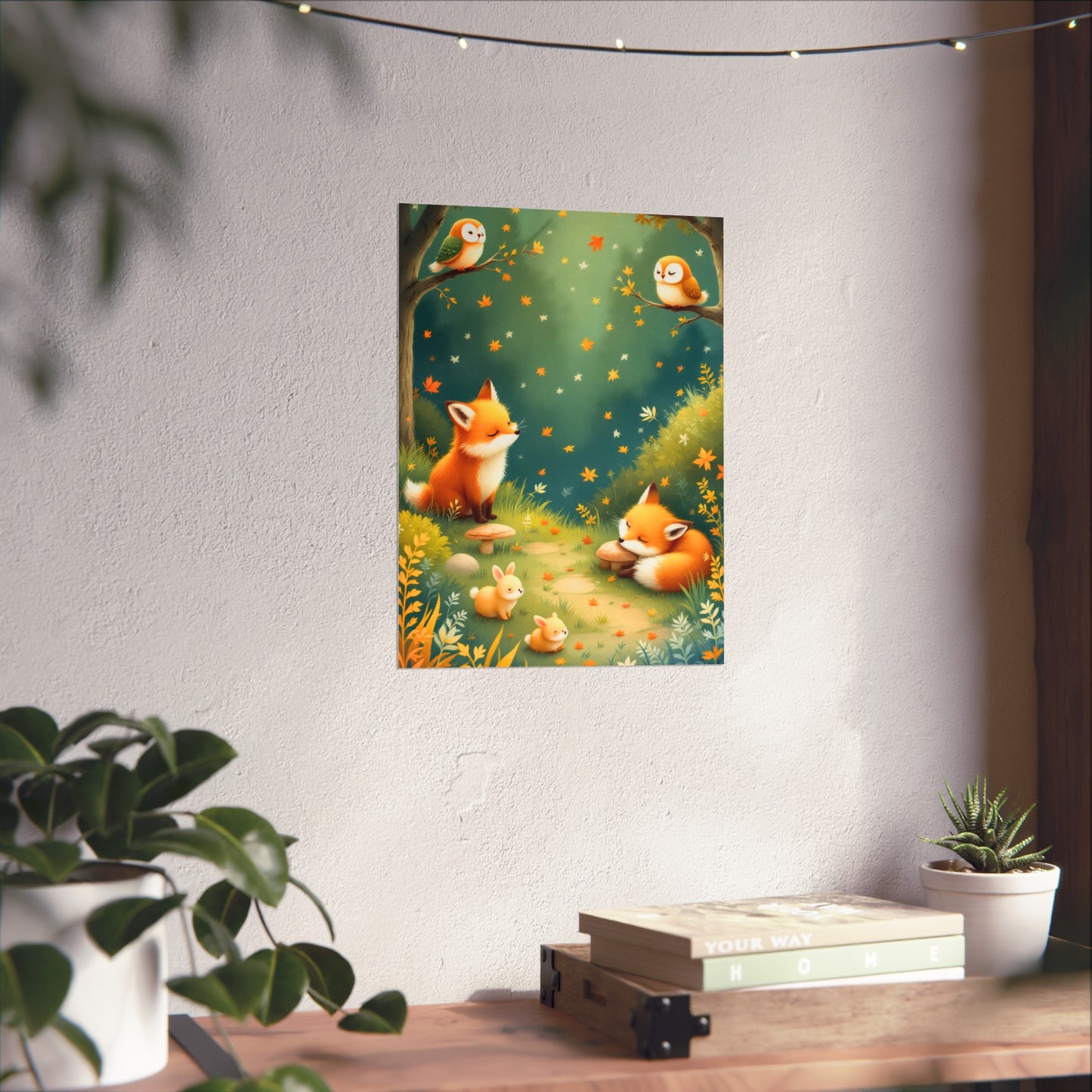Autumn Forest Friends - Cozy Woodland Animals