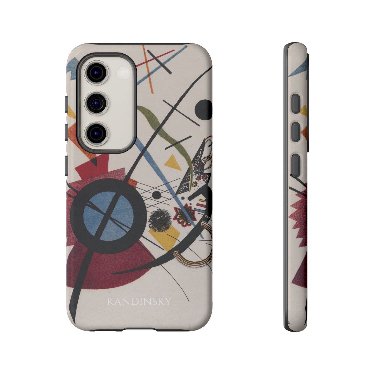 Tough Phone Case for iPhone, Samsung and Google Pixel - Kandinsky, Violett (1923)