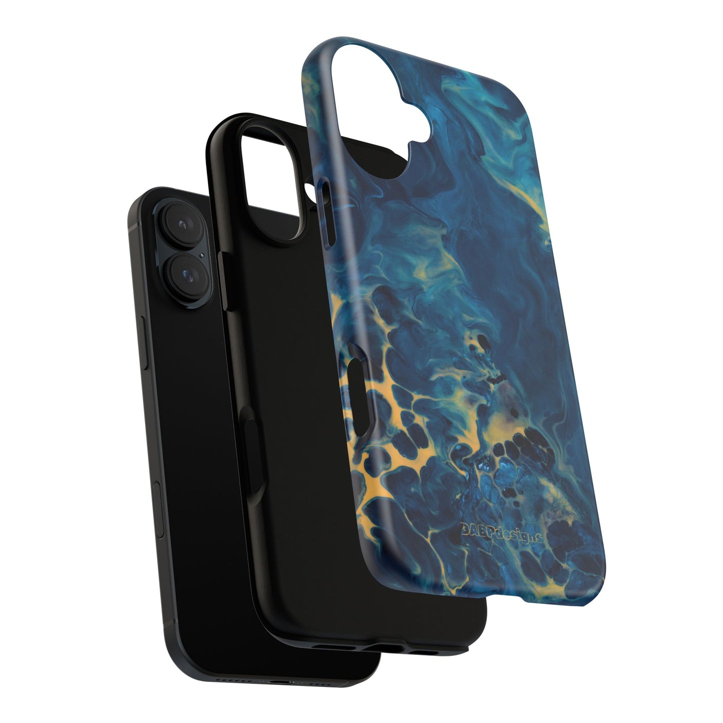 Tough Phone Case for iPhone, Samsung and Google Pixel - DABPdesigns Acrylic Abstract Design (v3)