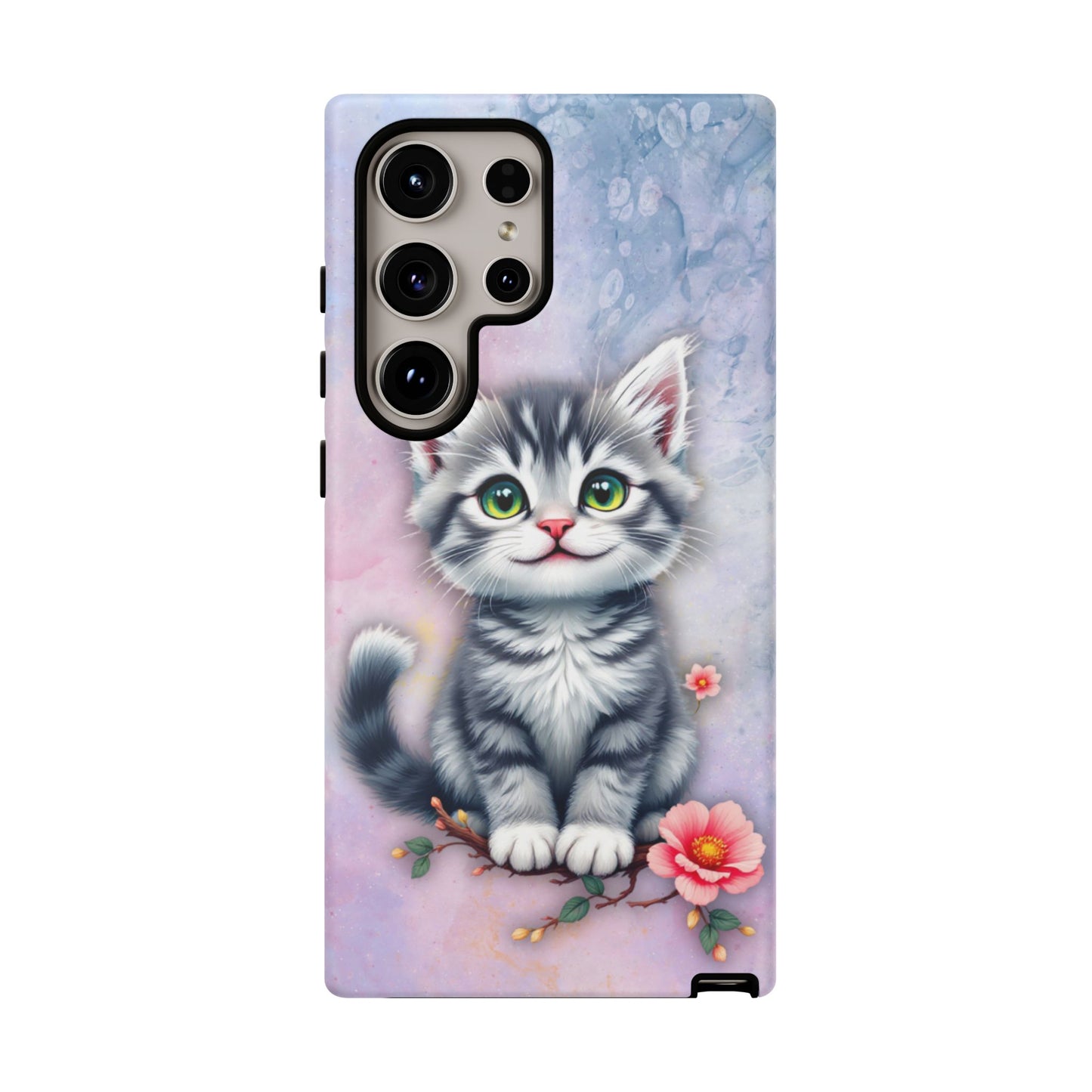 Tough Phone Case for iPhone, Samsung and Google Pixel - Dem Putty Tat Series (v1)