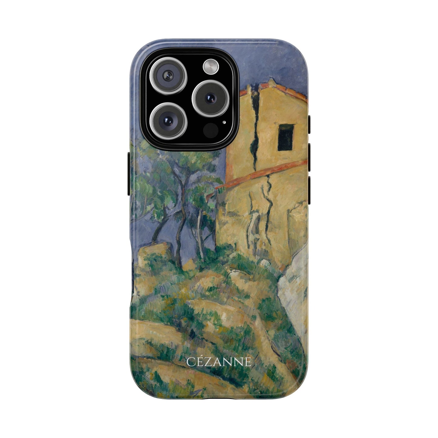 Tough Phone Case for iPhone, Samsung and Google Pixel - Cézanne, House with the Cracked Walls (1892-94)