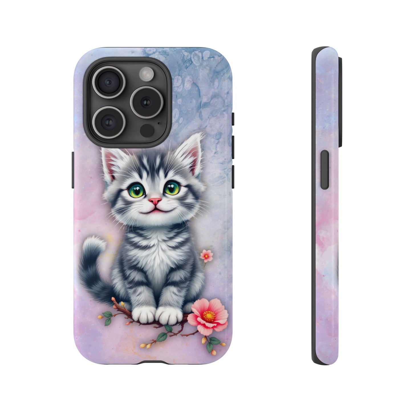 Tough Phone Case for iPhone, Samsung and Google Pixel - Dem Putty Tat Series (v1)