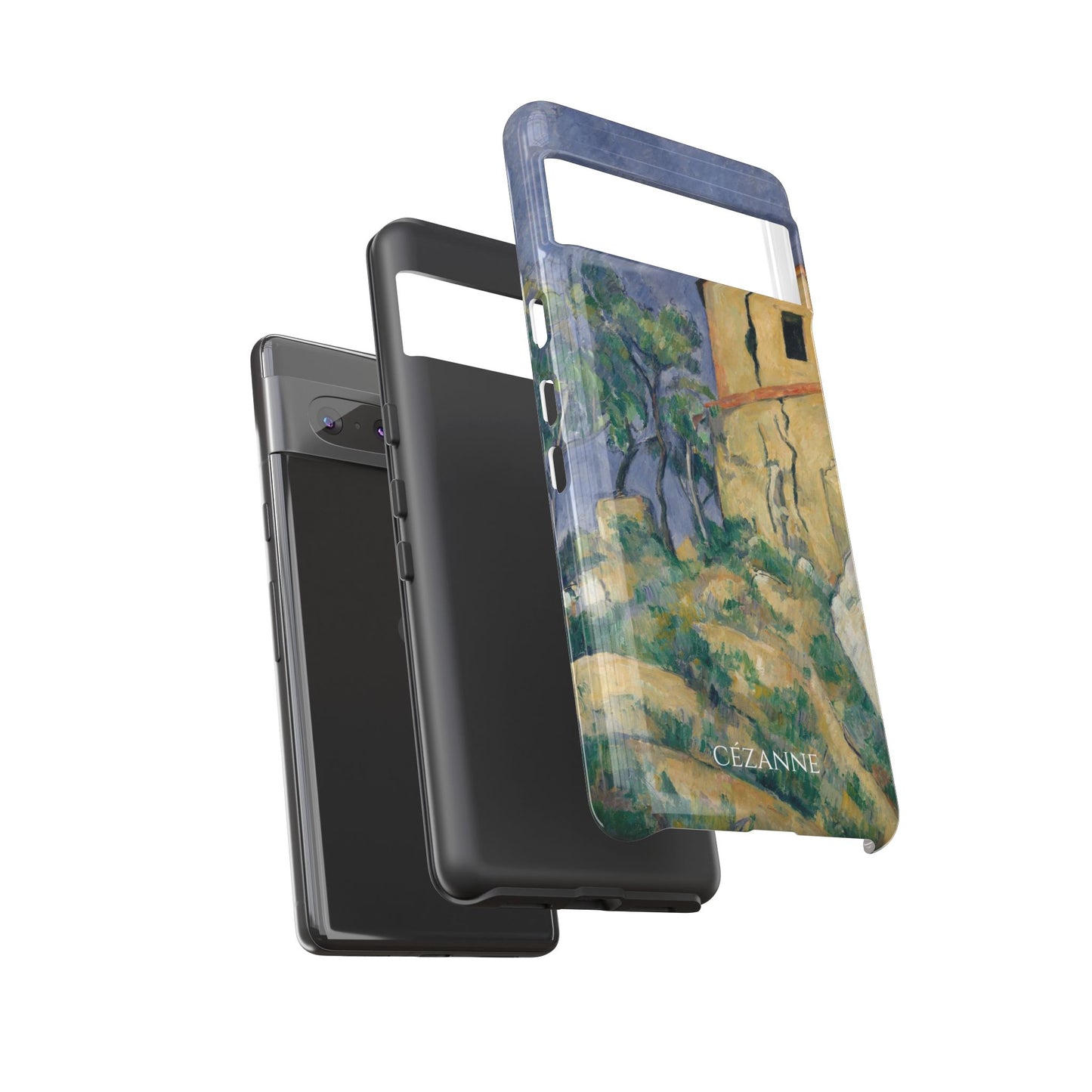 Tough Phone Case for iPhone, Samsung and Google Pixel - Cézanne, House with the Cracked Walls (1892-94)