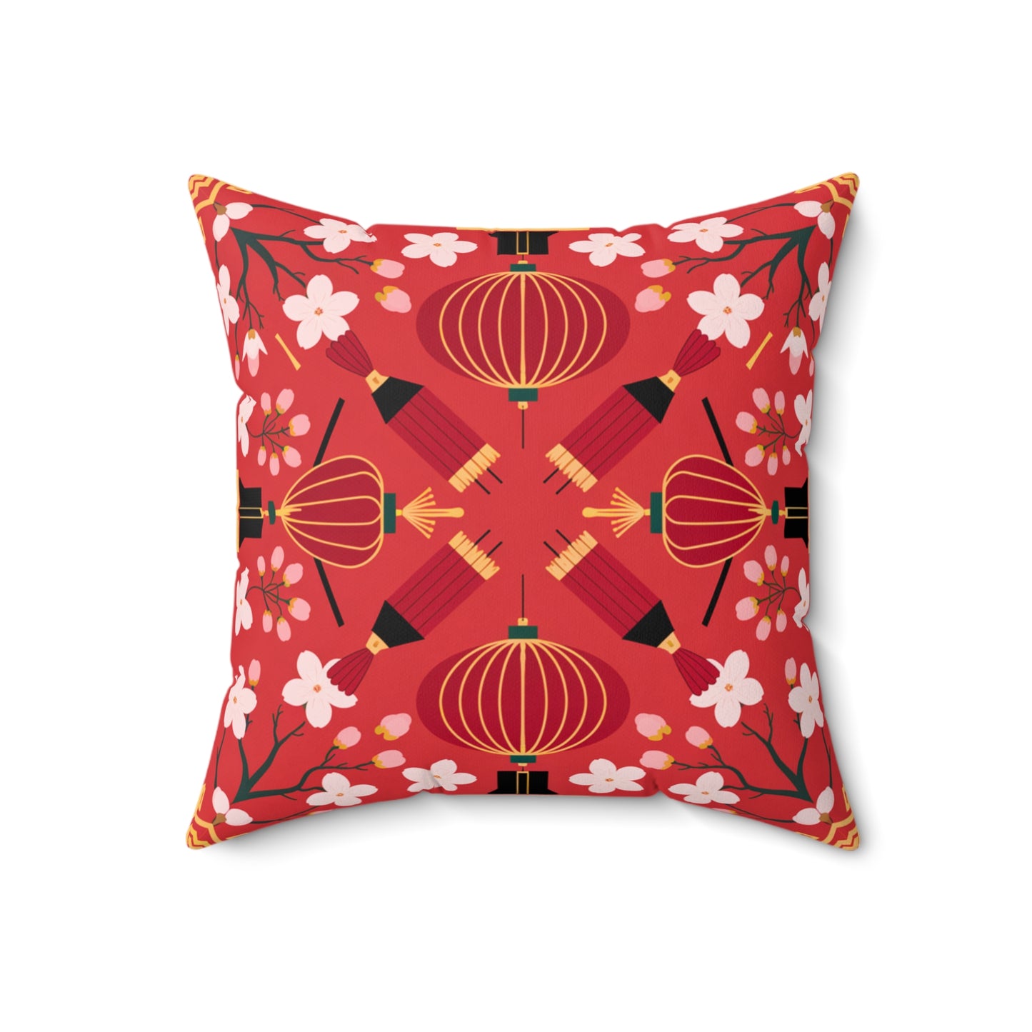 Chinese New Year Throw Pillow (v8)