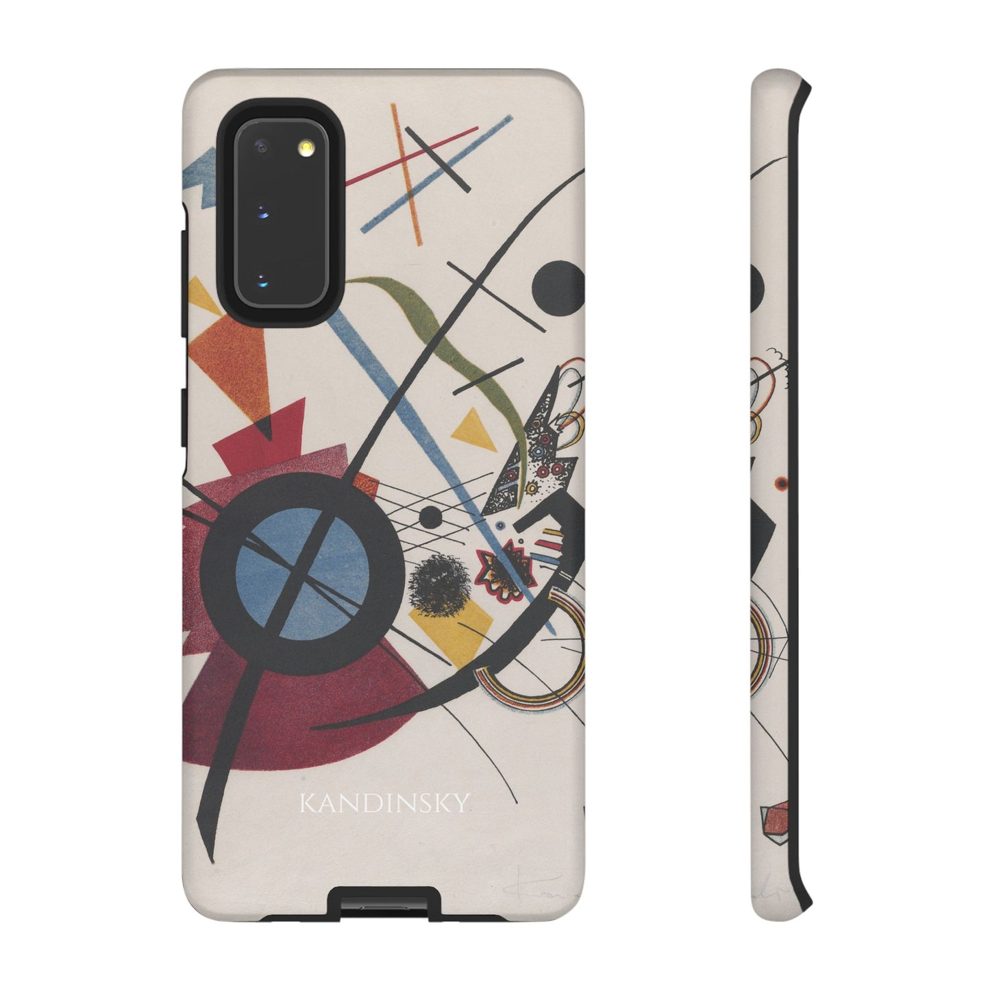 Tough Phone Case for iPhone, Samsung and Google Pixel - Kandinsky, Violett (1923)