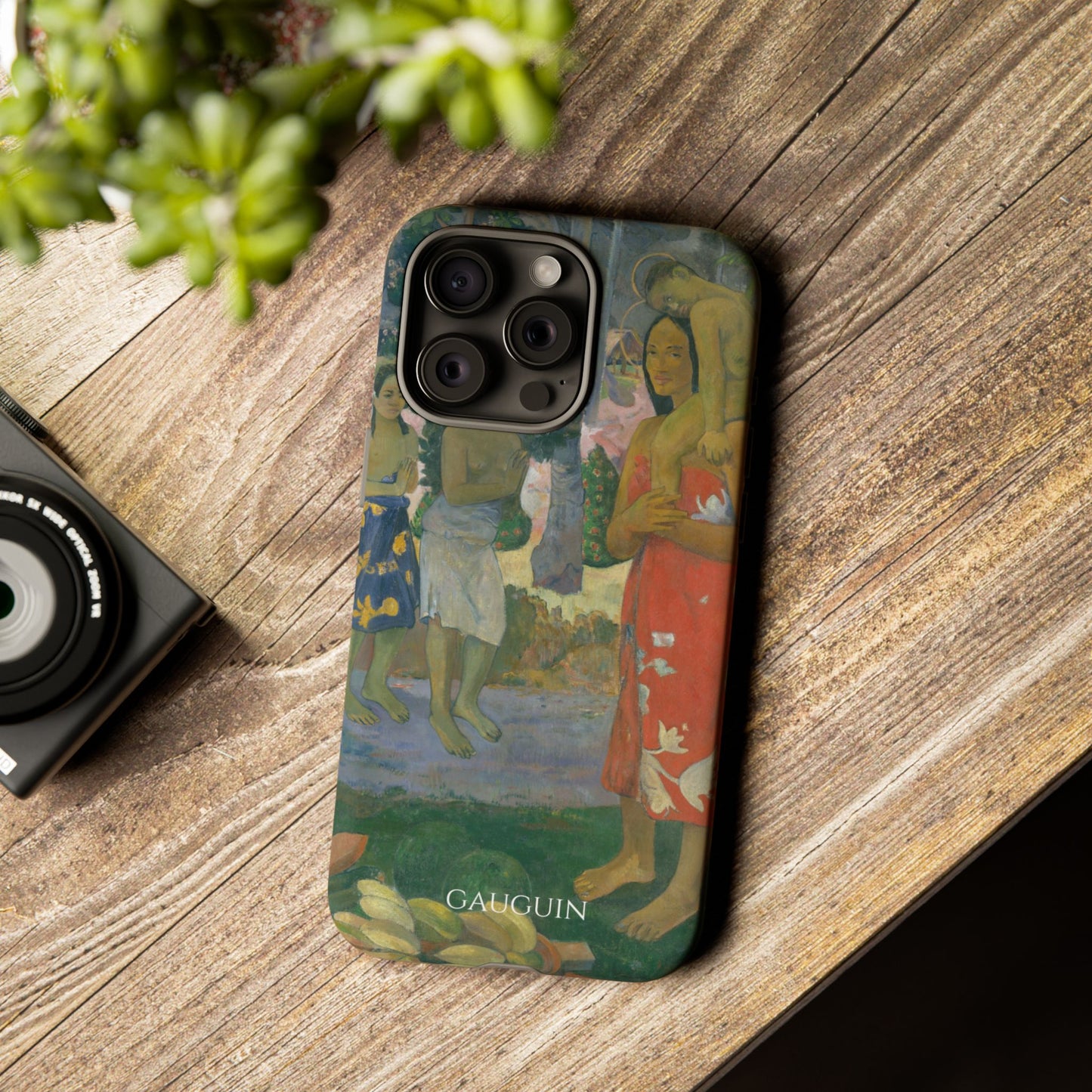 Tough Phone Case for iPhone, Samsung and Google Pixel - Gauguin, Ia Orana Maria (Hail Mary) (1891)