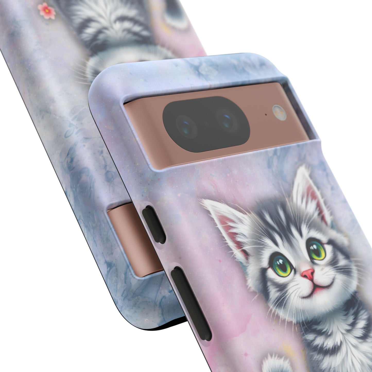 Tough Phone Case for iPhone, Samsung and Google Pixel - Dem Putty Tat Series (v1)
